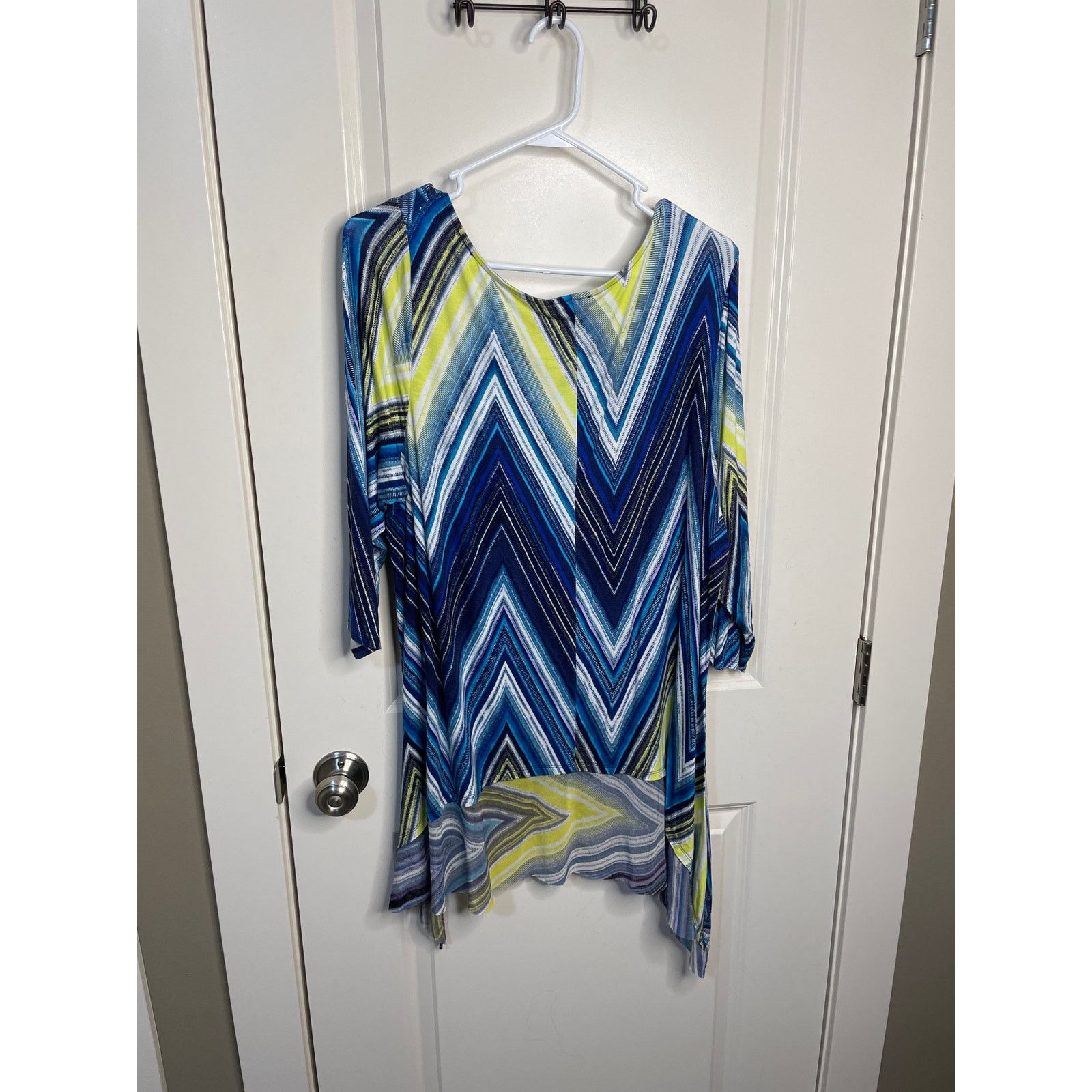 Other Cupio Blue and Green Tunic Size XL / US 12-14 / IT 48-50 - 1 Thumbnail