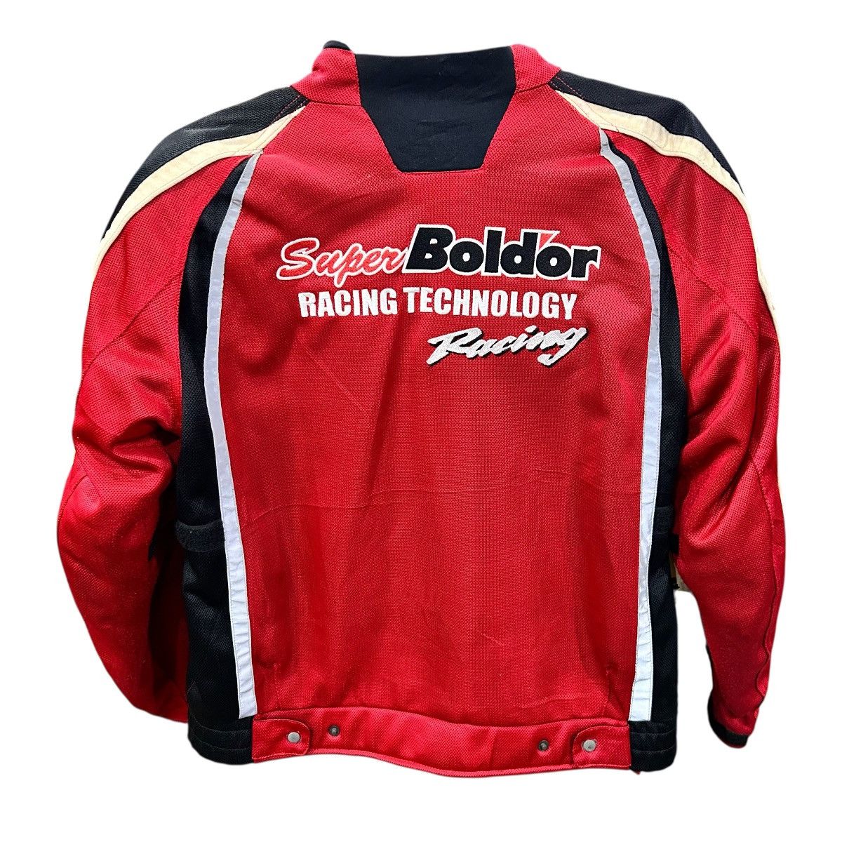 Rare Honda Super Bold'or Racing Technology Biker Suit Jacket