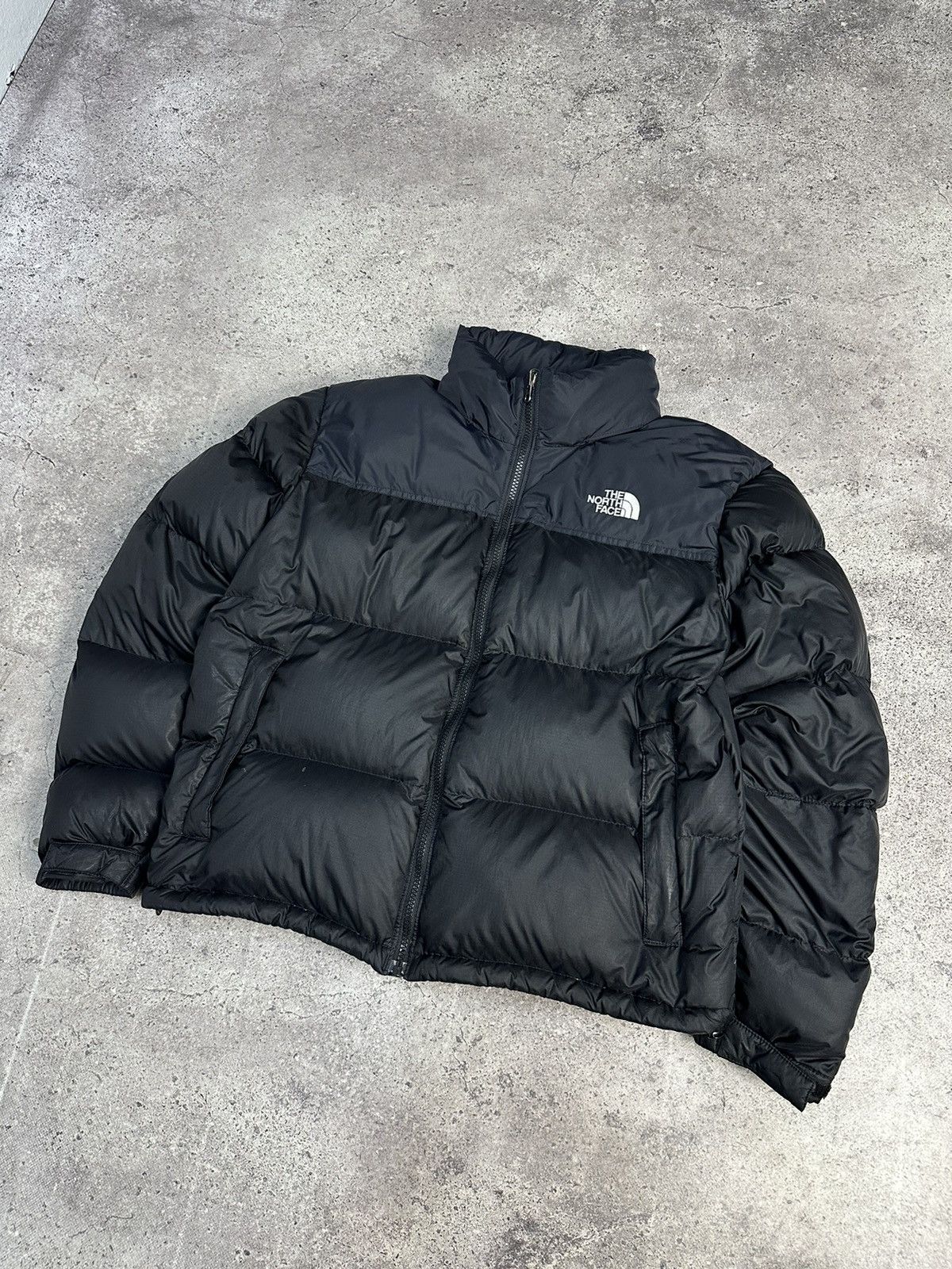The North Face Vintage The North Face Nuptse 700 Down Puffer Jacket Black Size L / US 10 / IT 46 - 2 Thumbnail