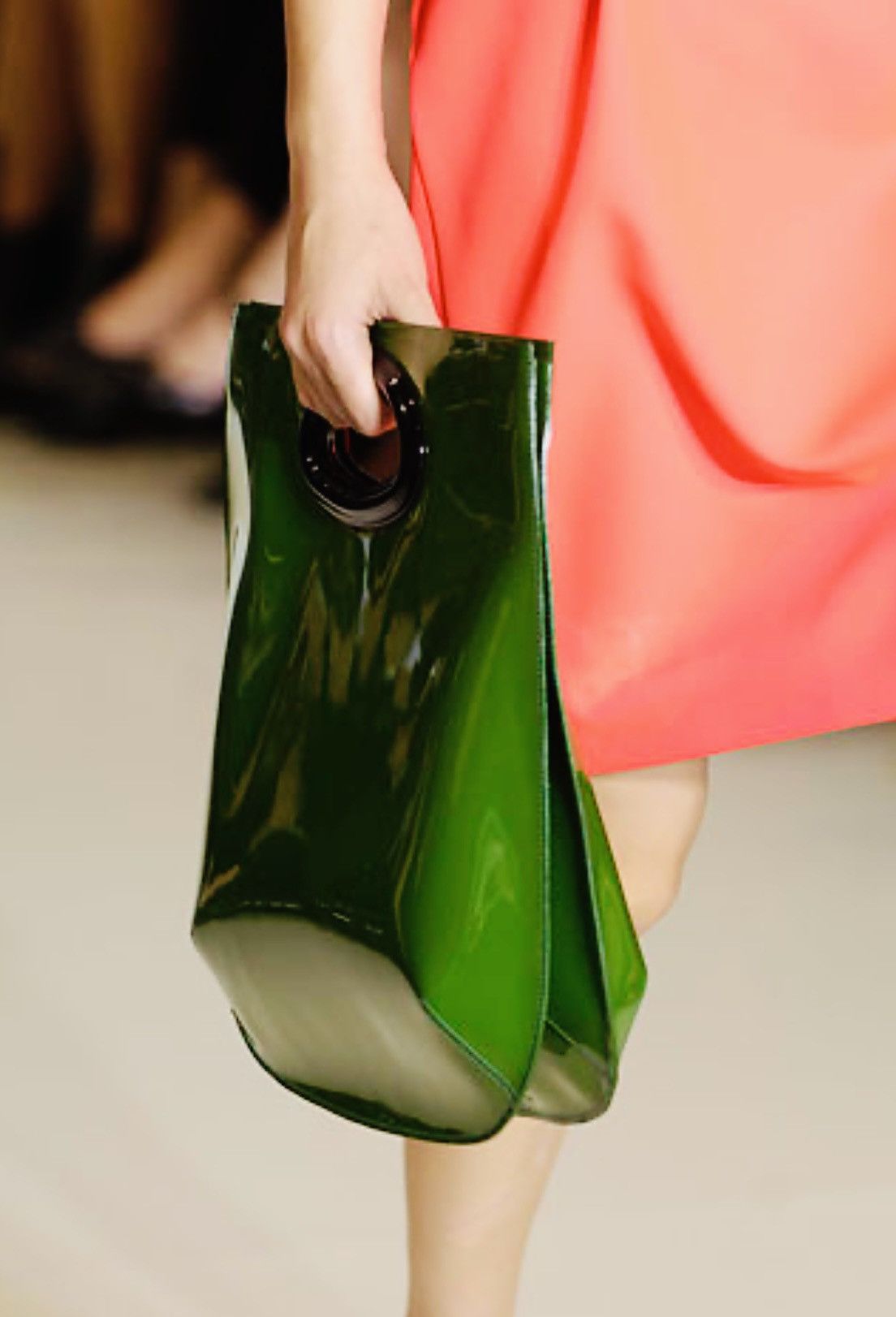 Marni New with tags Marni green patent leather bag. collection Size ONE SIZE - 1 Thumbnail