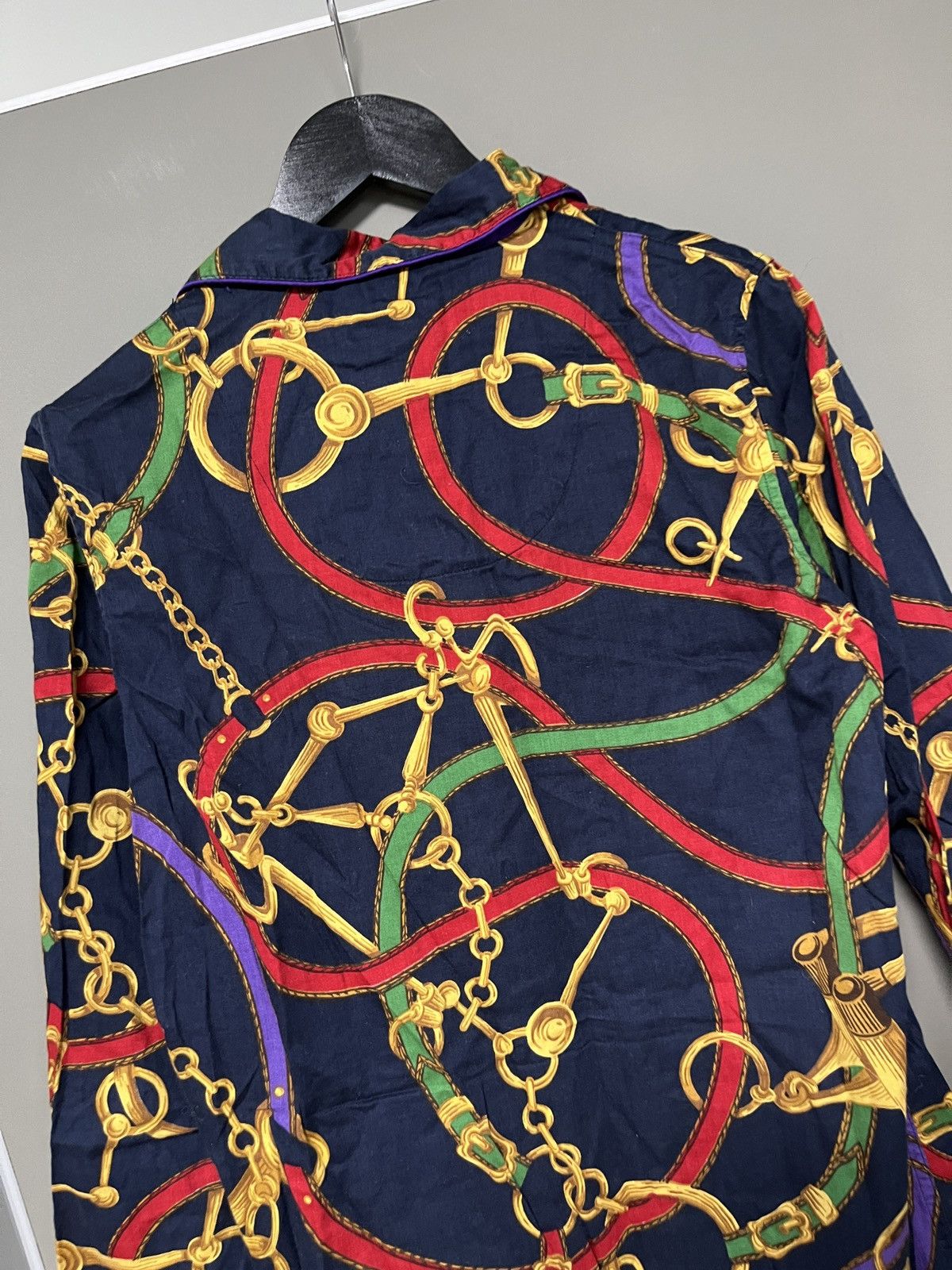 Lauren Ralph Lauren Lauren Ralph Lauren Equestrian Blue Chains Light Coat Size M / US 6-8 / IT 42-44 - 13 Thumbnail