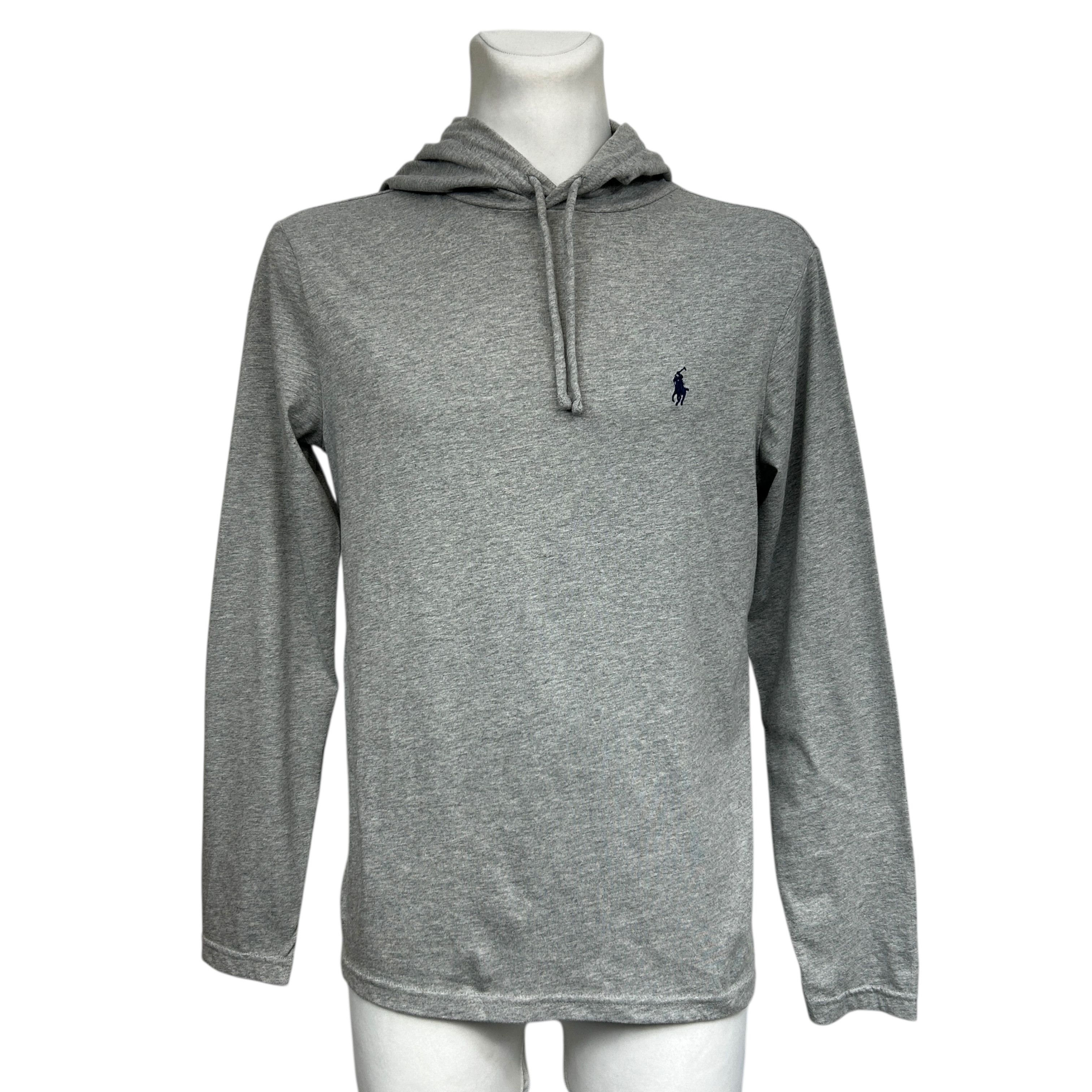 Polo Ralph Lauren Polo Ralph Lauren Light Gray Lightweight Pullover Hoodie S Size US S / EU 44-46 / 1 - 1 Thumbnail