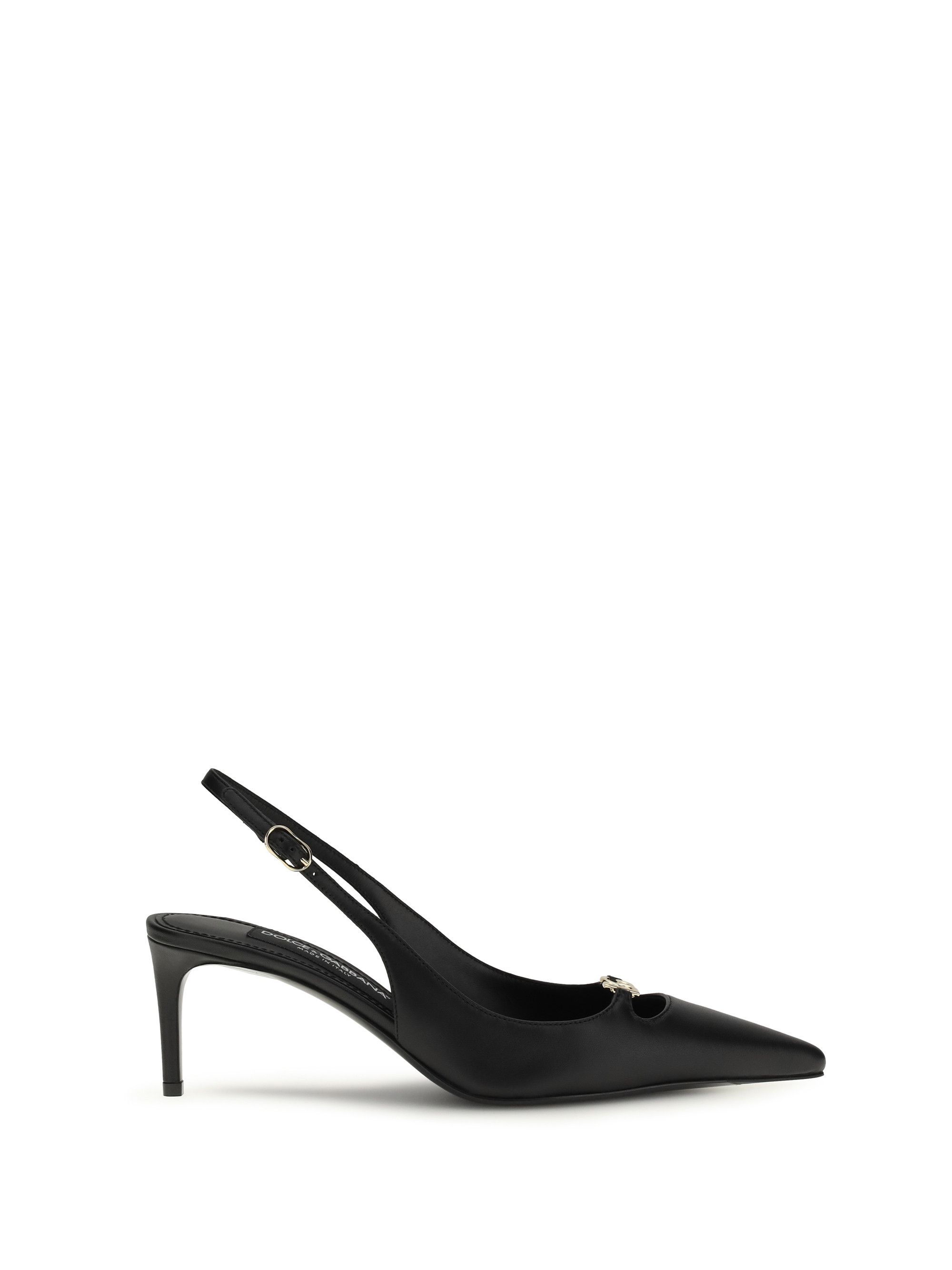 Dolce & Gabbana Leather slingback Pumps Size US 7 / IT 37 - 1 Thumbnail