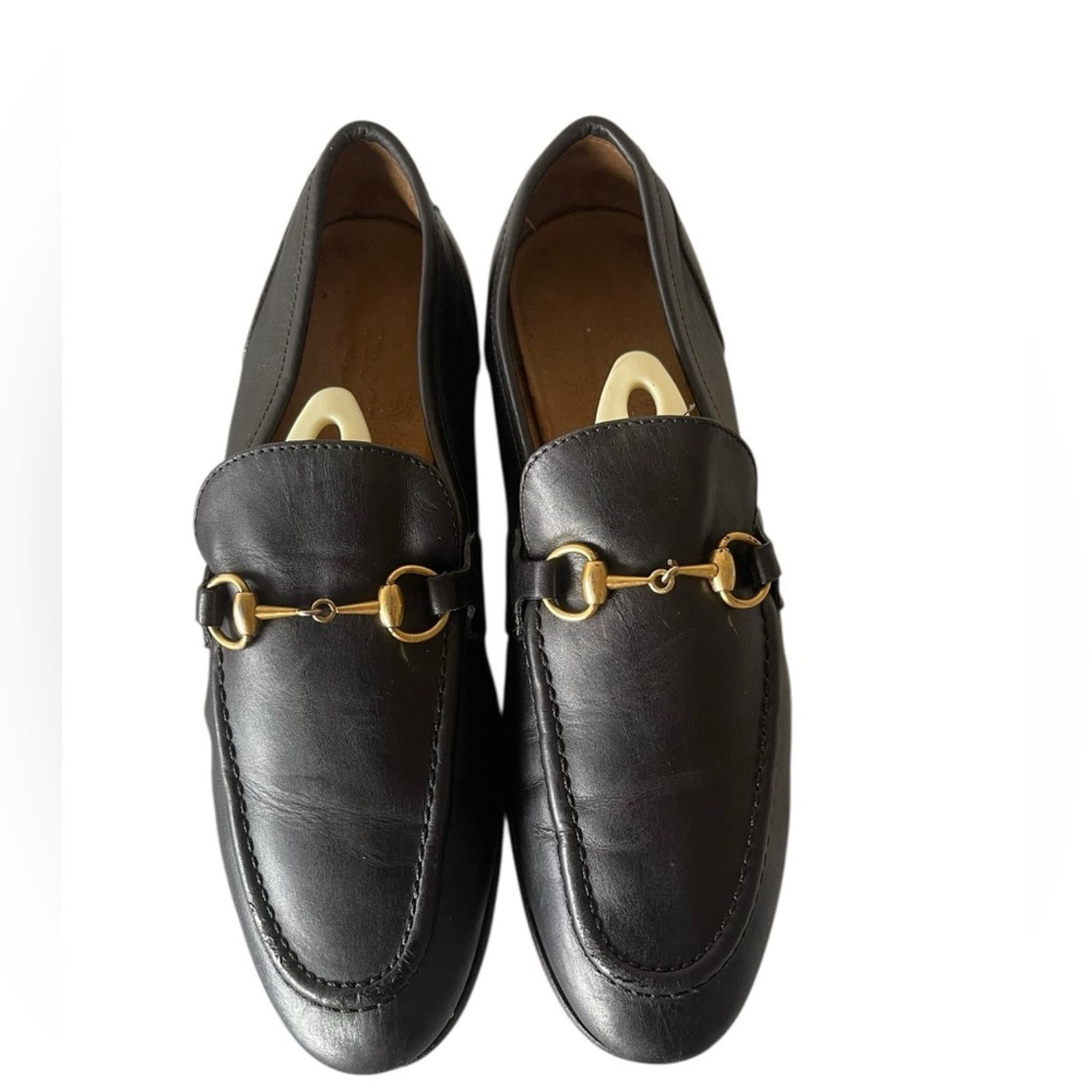 Gucci Gucci Women's loafer with Horsebit Size:37.5/US:7.5 Size US 7.5 / EU 40-41 - 2 Thumbnail