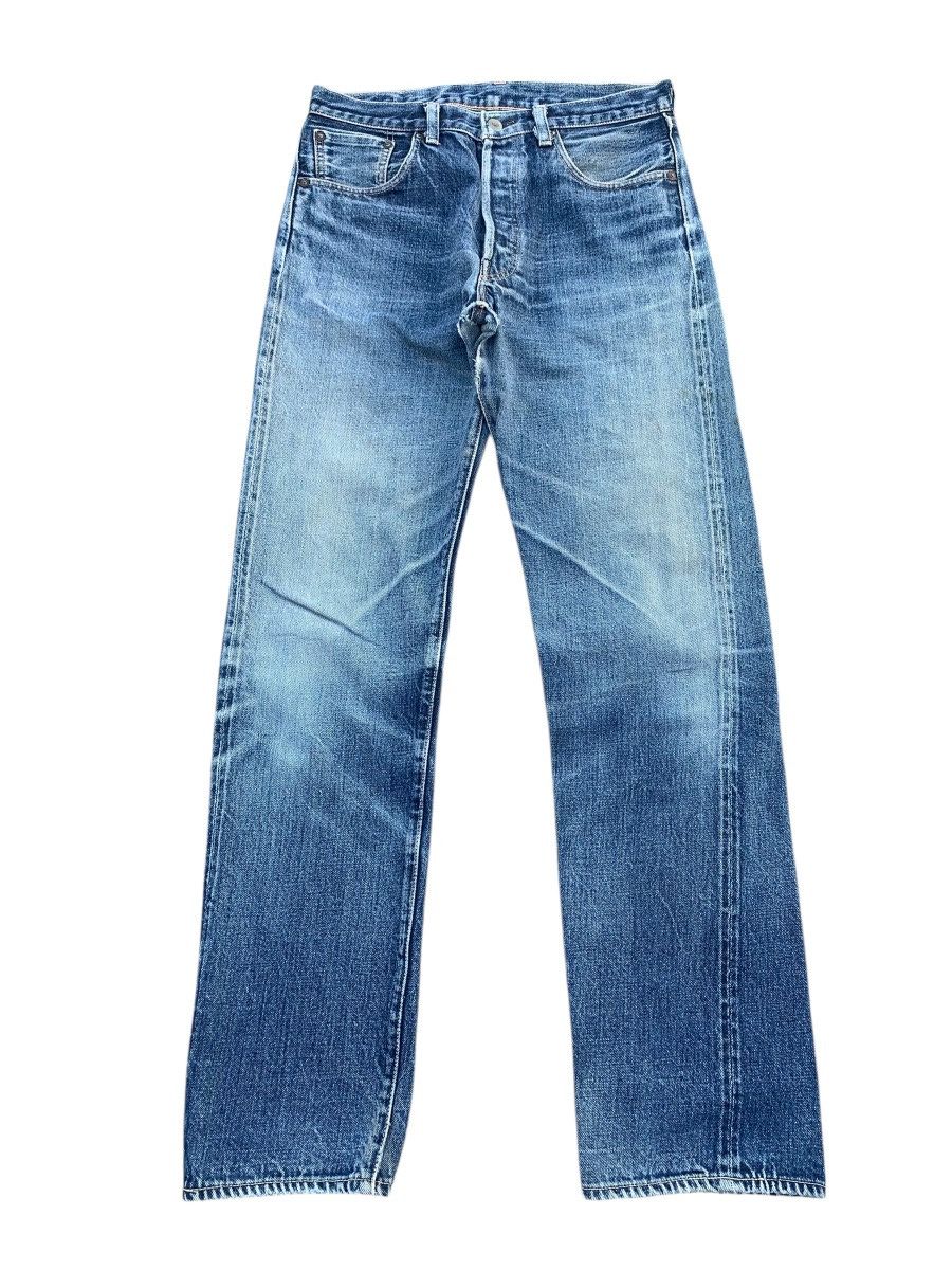 Levi's VINTAGE LEVIS 501XX SELVEDGE BIG E DAMAGE DISTRESSED DENIM Size US 30 / EU 46 - 1 Thumbnail