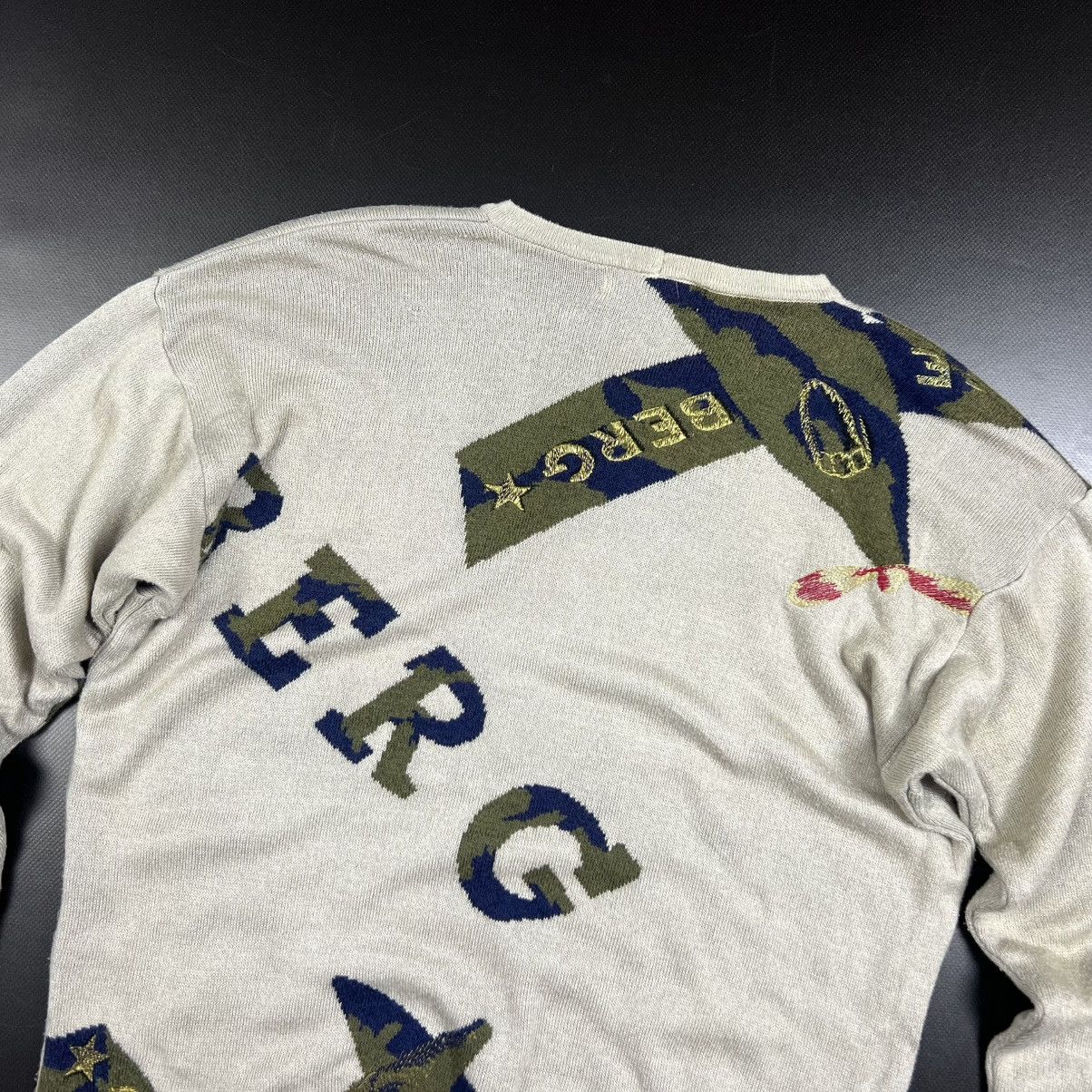 Iceberg × Vintage Vintage Iceberd Airplane Embroidered Logo Sweater Size S Size US XS / EU 42 / 0 - 11 Thumbnail