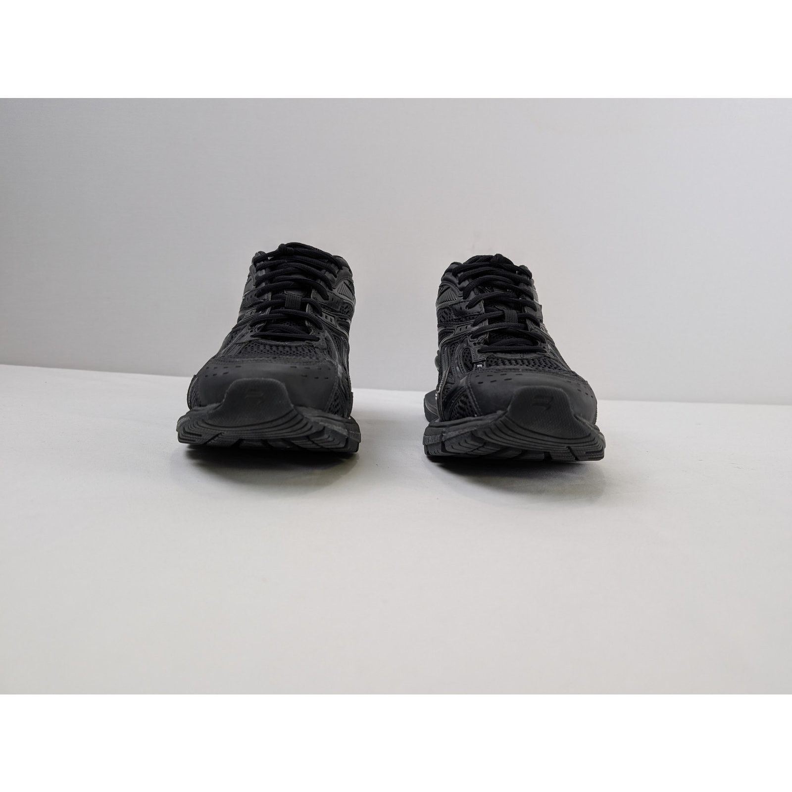 Balenciaga o1rshd1 Mesh Rubber Single X-Pander Sneakers in Black Size US 13 / EU 46 - 9 Thumbnail