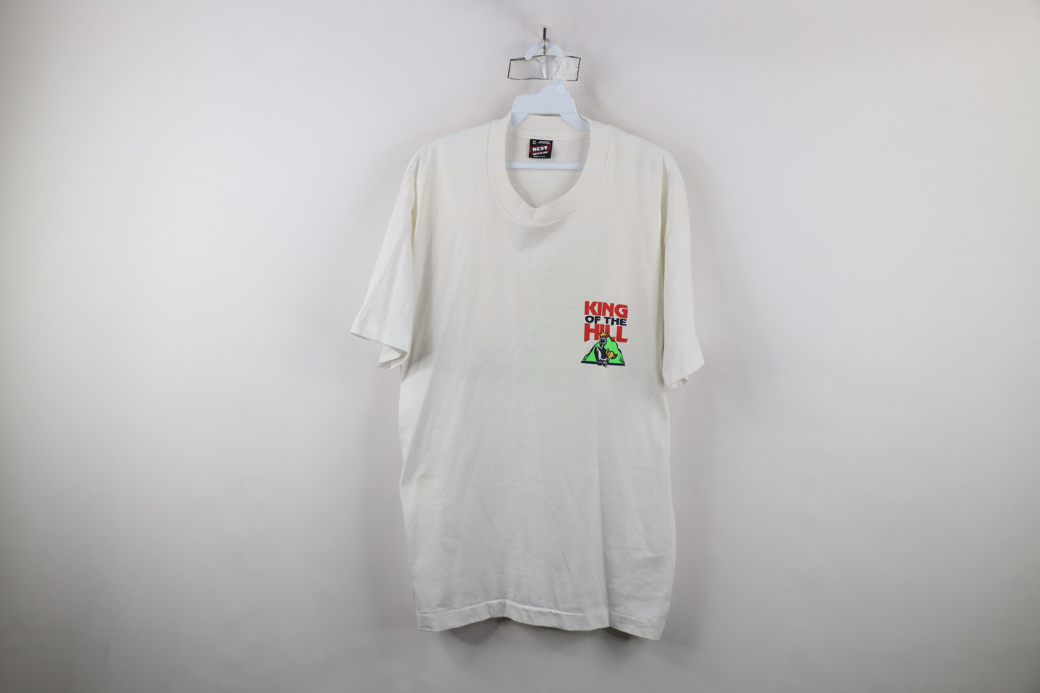 Vintage Vintage 90s Hill Pikes Peak Hill Climb Car Race T-Shirt USA Size US XL / EU 56 / 4 - 1 Thumbnail