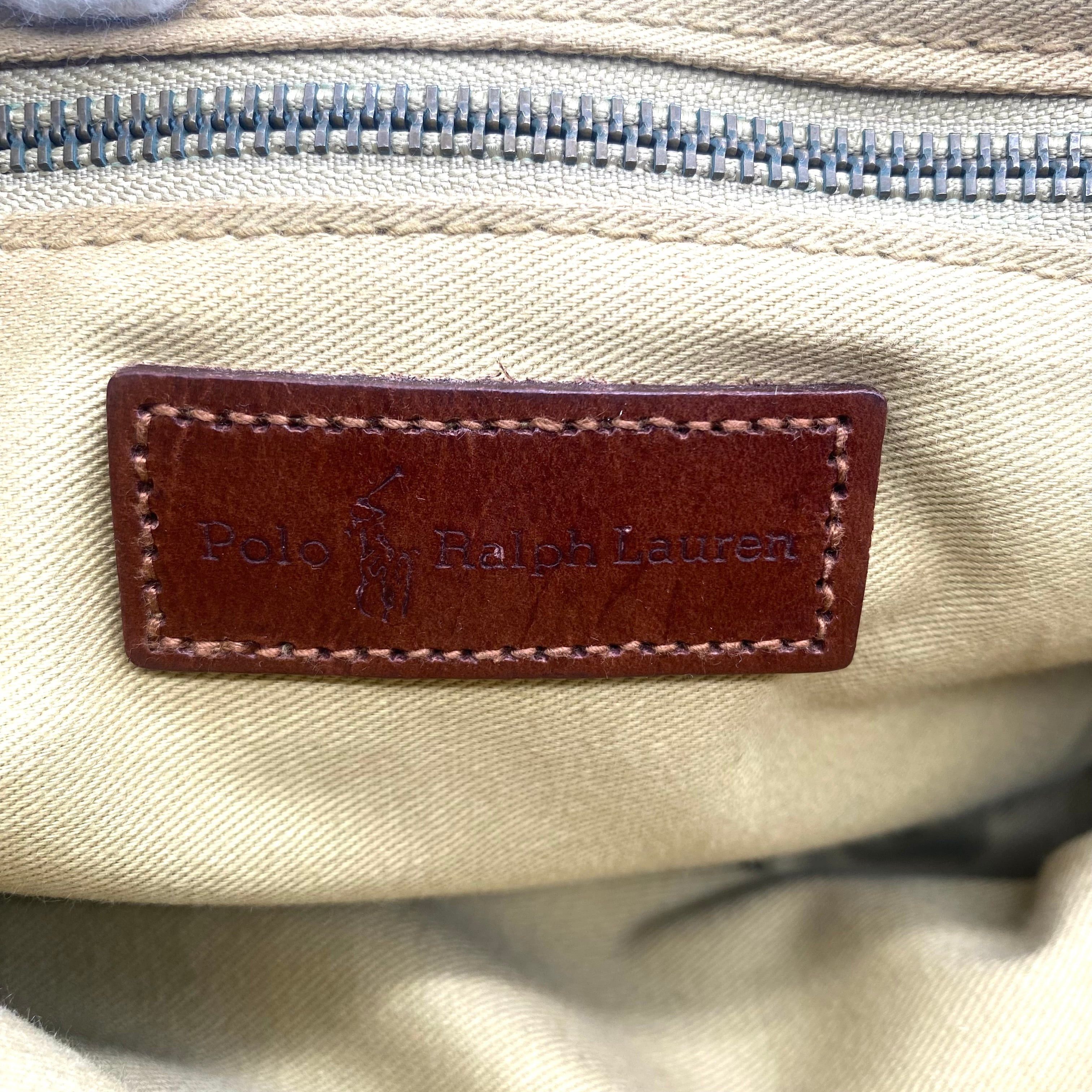 Polo Ralph Lauren Polo Ralph Lauren Shoulder Bag Green Check Pattern Size ONE SIZE - 8 Thumbnail