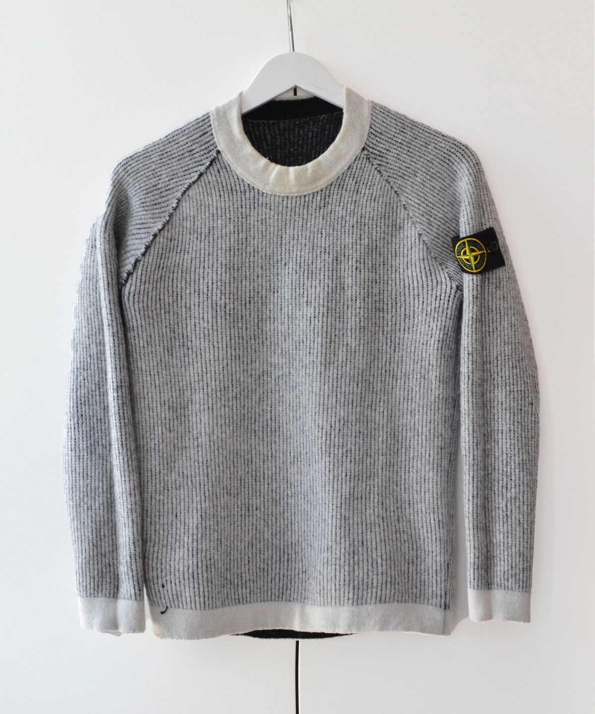 Stone Island Stone Island Sweater Reversible Jumper Knit Wool Stripped Size US XS / EU 42 / 0 - 3 Thumbnail