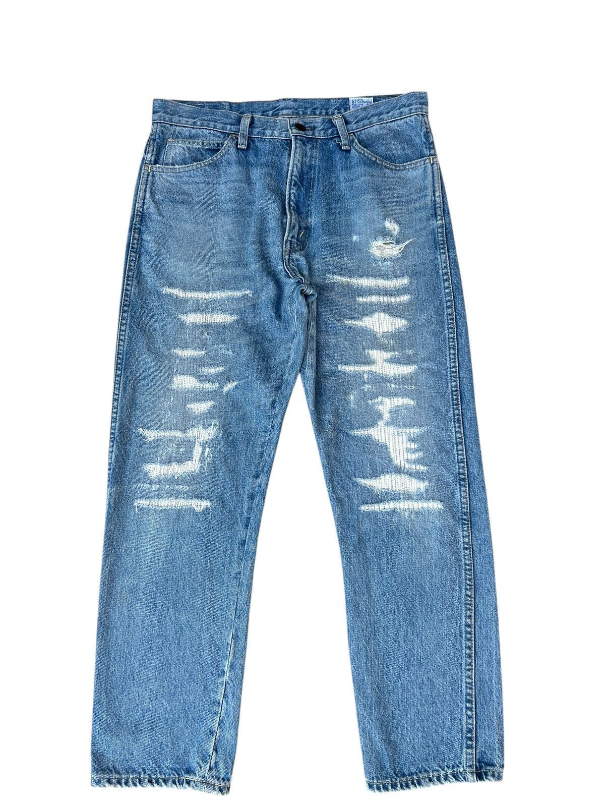 90's Hysteric Glamour Typewriter XXX Denim Jeans