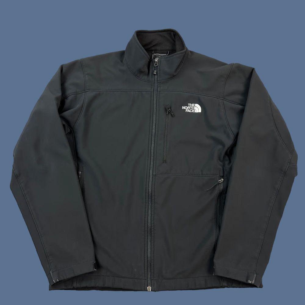 The North Face The North Face Apex Bionic Jacket Mens Medium Black Full Zip Softshell Outdoor Size US M / EU 48-50 / 2 - 1 Thumbnail