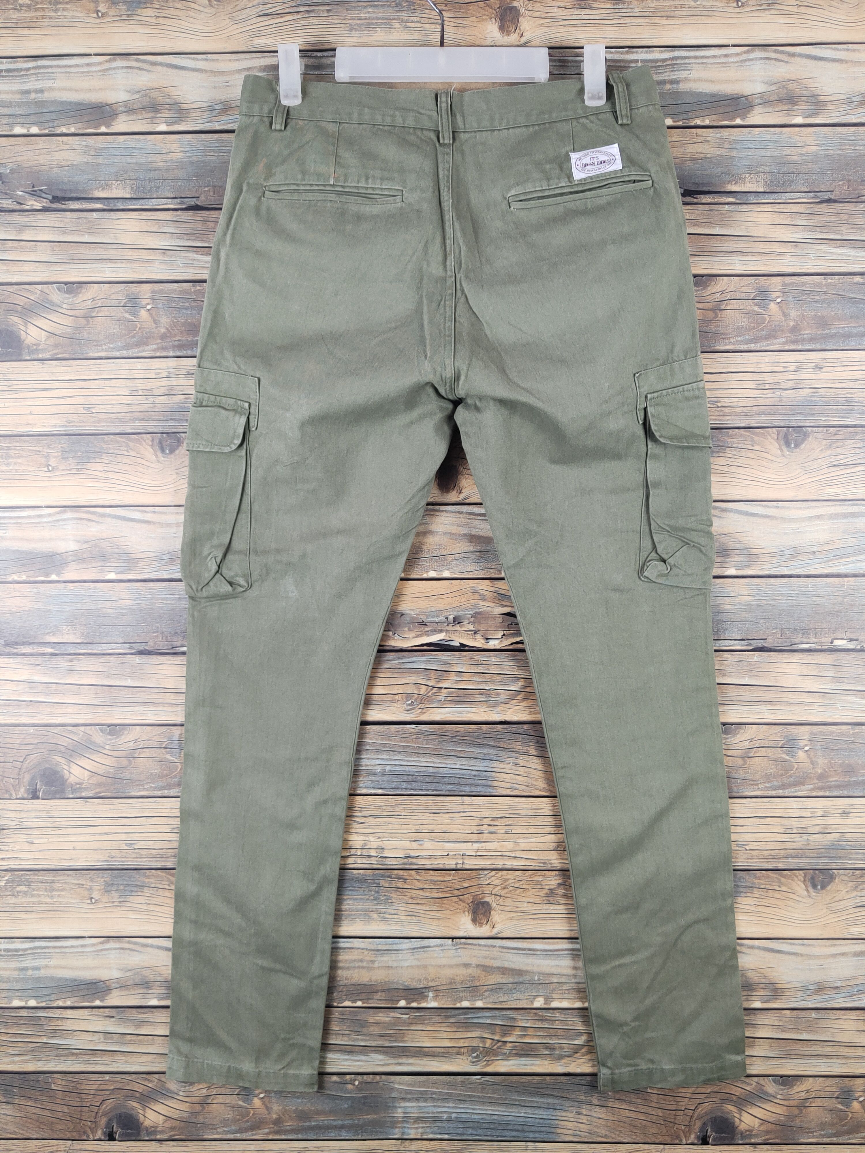Japanese Brand DL N Floor Green Multipocket Tactical Cargo Pants #1348 Size US 31 - 8 Thumbnail