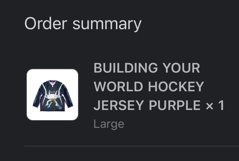 Palace Palace Axolotl Building Your World Hockey Jersey Purple Size US L / EU 52-54 / 3 - 4 Thumbnail