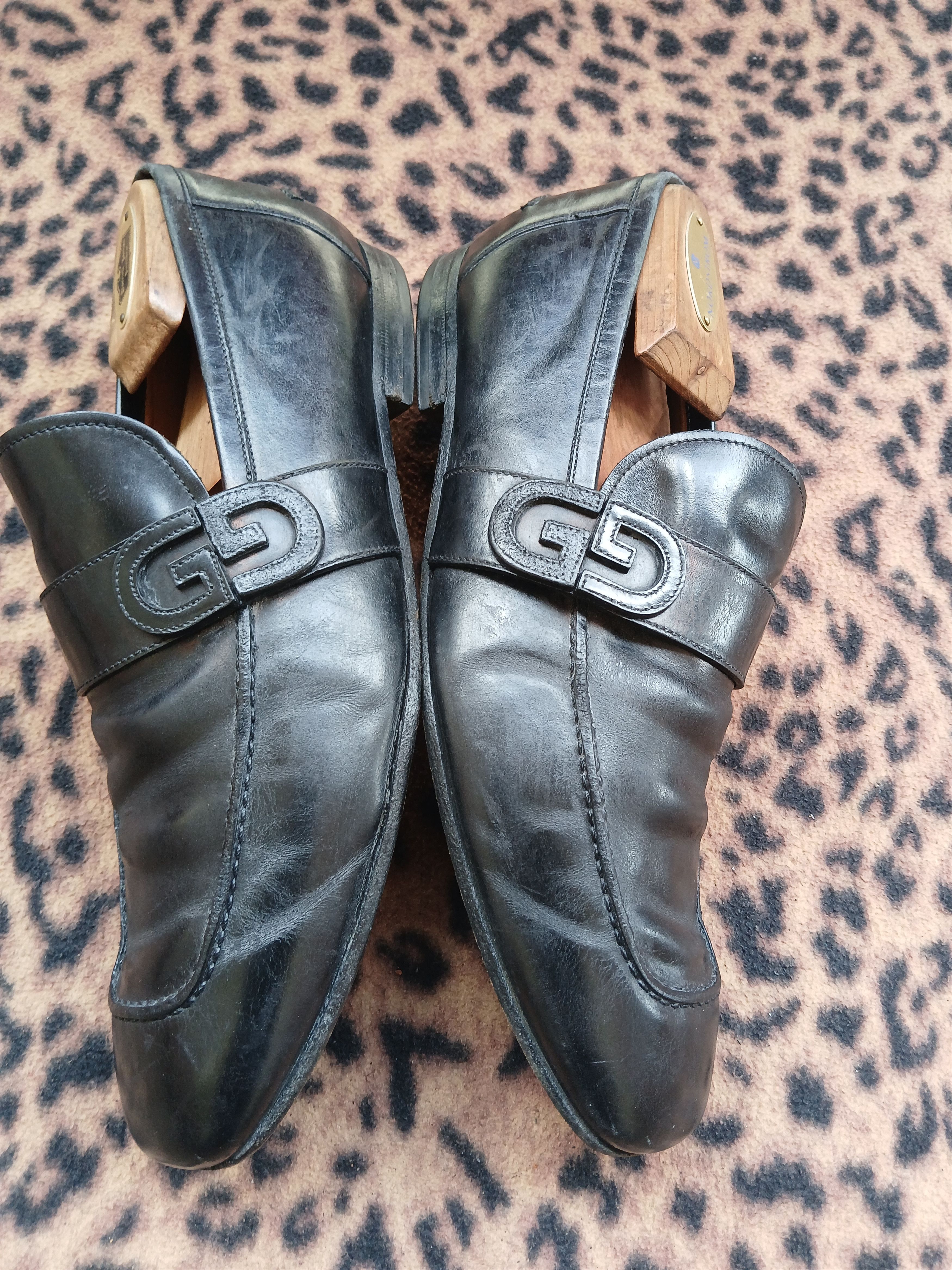 Gucci Gucci Brixton leather flats Size US 6.5 / EU 39-40 - 3 Thumbnail
