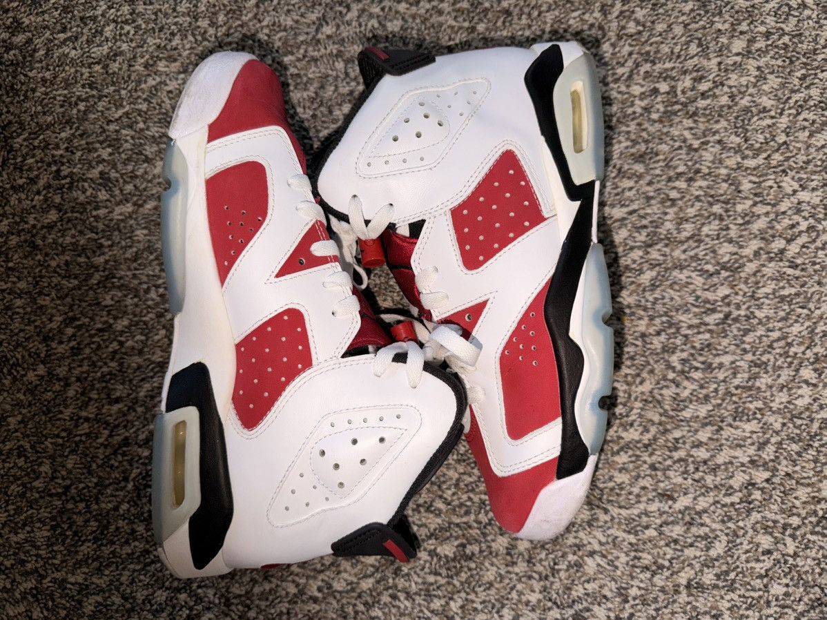 Jordan Brand Jordan Retro 6 Carmine Size US 6.5 / EU 39-40 - 2 Thumbnail