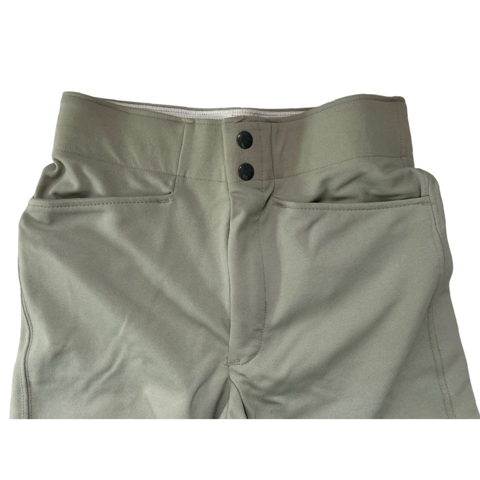 Russell Athletic VINTAGE Russell Athletic Coaches Pants Mens S Gray 90s Nylon Baseball Grey NOS NWOT USA Made Reactivation Size US 29 - 3 Thumbnail