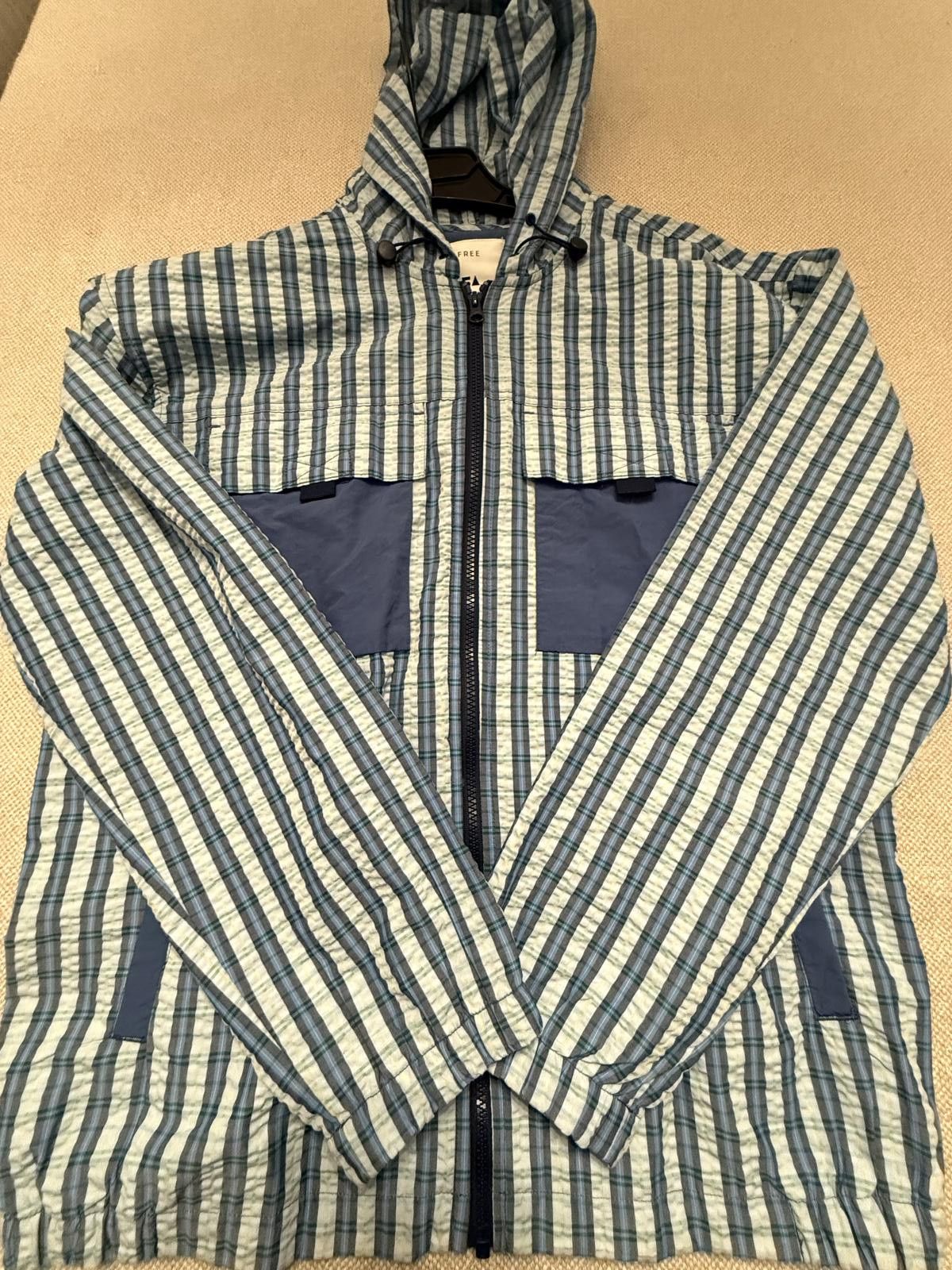 Assembly New York Assembly Men's Striped Hooded Jacket Medium Size US M / EU 48-50 / 2 - 1 Thumbnail