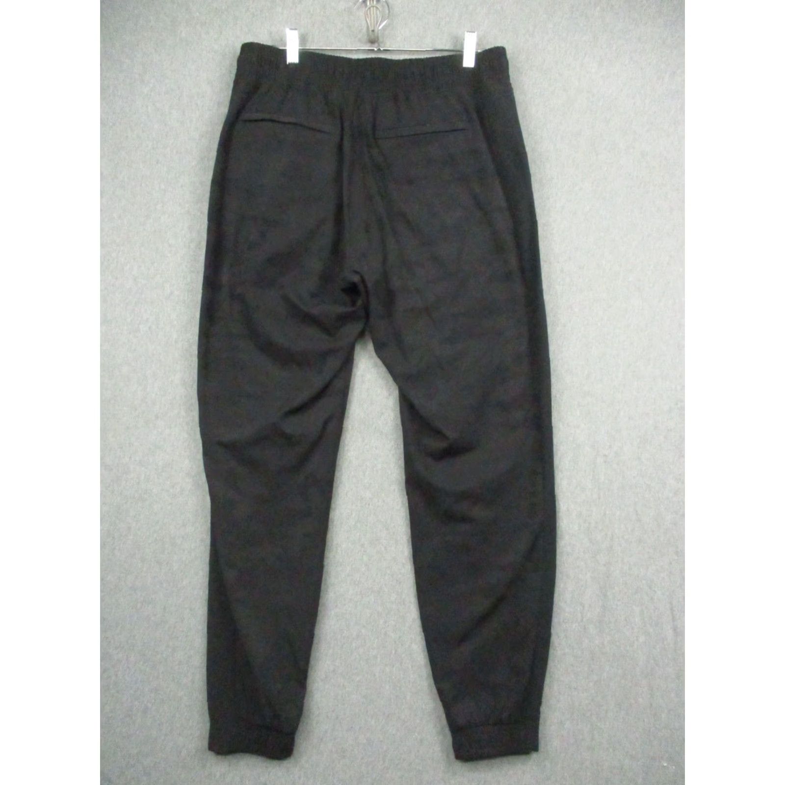 Athleta Athleta Pants Women Jogger 10 Black Camouflage Lightweight Polyester Spandex Pockets Elastic Waist Tapered Athletic Casual Travel Mens Womens Girls Size 32" / US 10 / IT 46 - 6 Thumbnail
