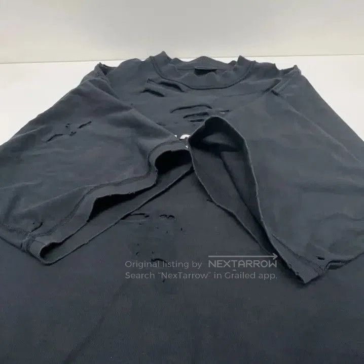 Balenciaga Balenciaga Black Logo Oversized Short Sleeve T. Size US S / EU 44-46 / 1 - 8 Thumbnail