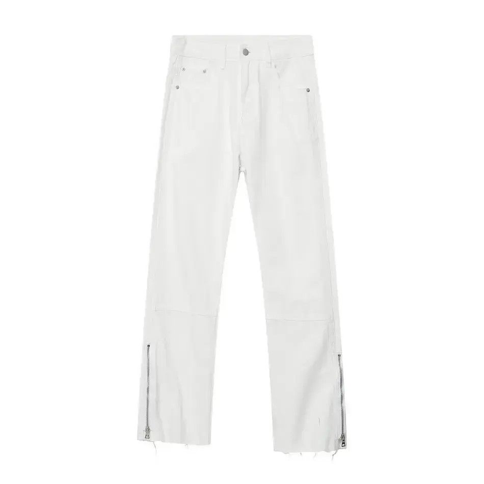 Japanese Brand Retro loose straight leg high street jeans Size US 32 / EU 48 - 4 Thumbnail