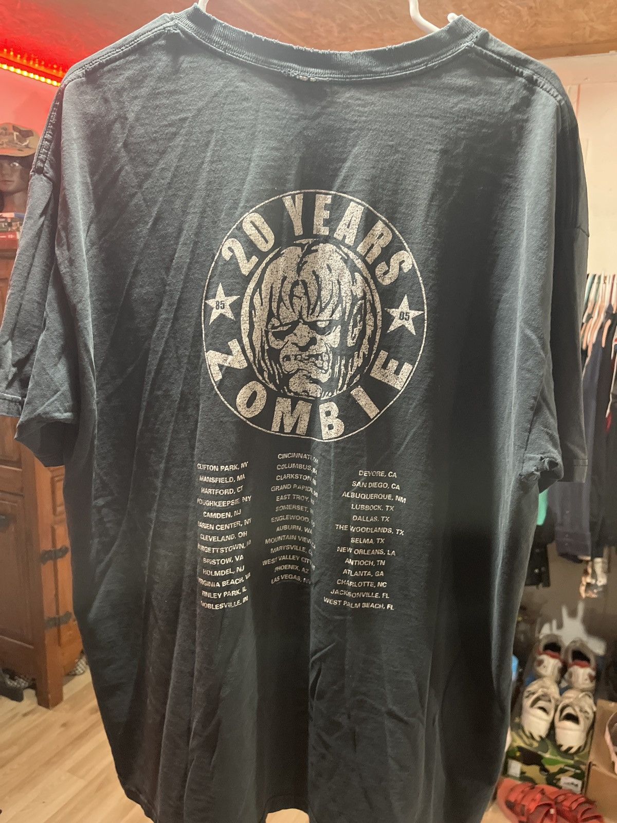 Other Rob zombie “20 Years Zombie” Tee Size US XL / EU 56 / 4 - 4 Thumbnail