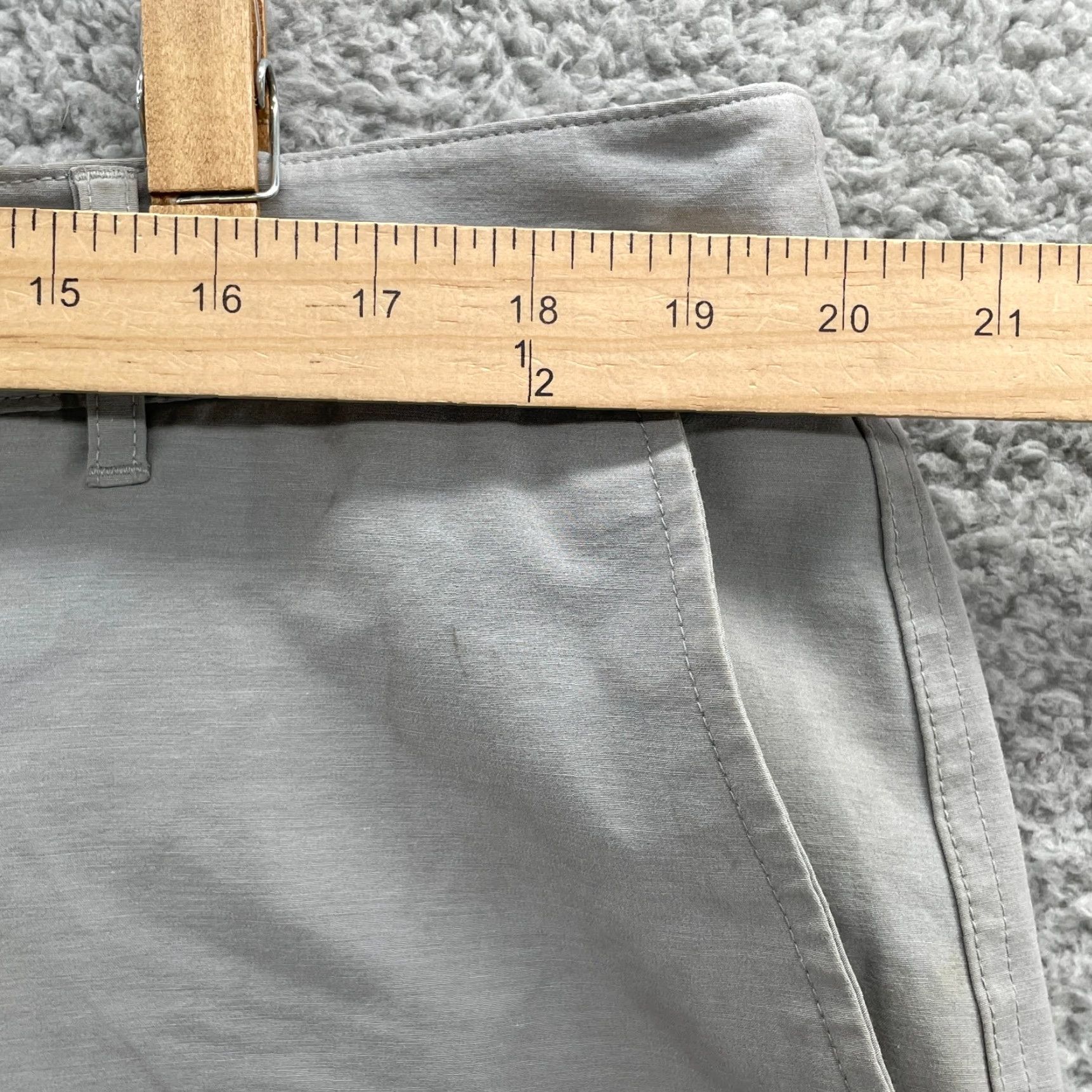 Faherty Faherty All Day Shorts Men 40x6 Gray Chino Outdoor Preppy Golf Performance Surf Casual Shirt? Size US 40 / EU 56 - 5 Thumbnail