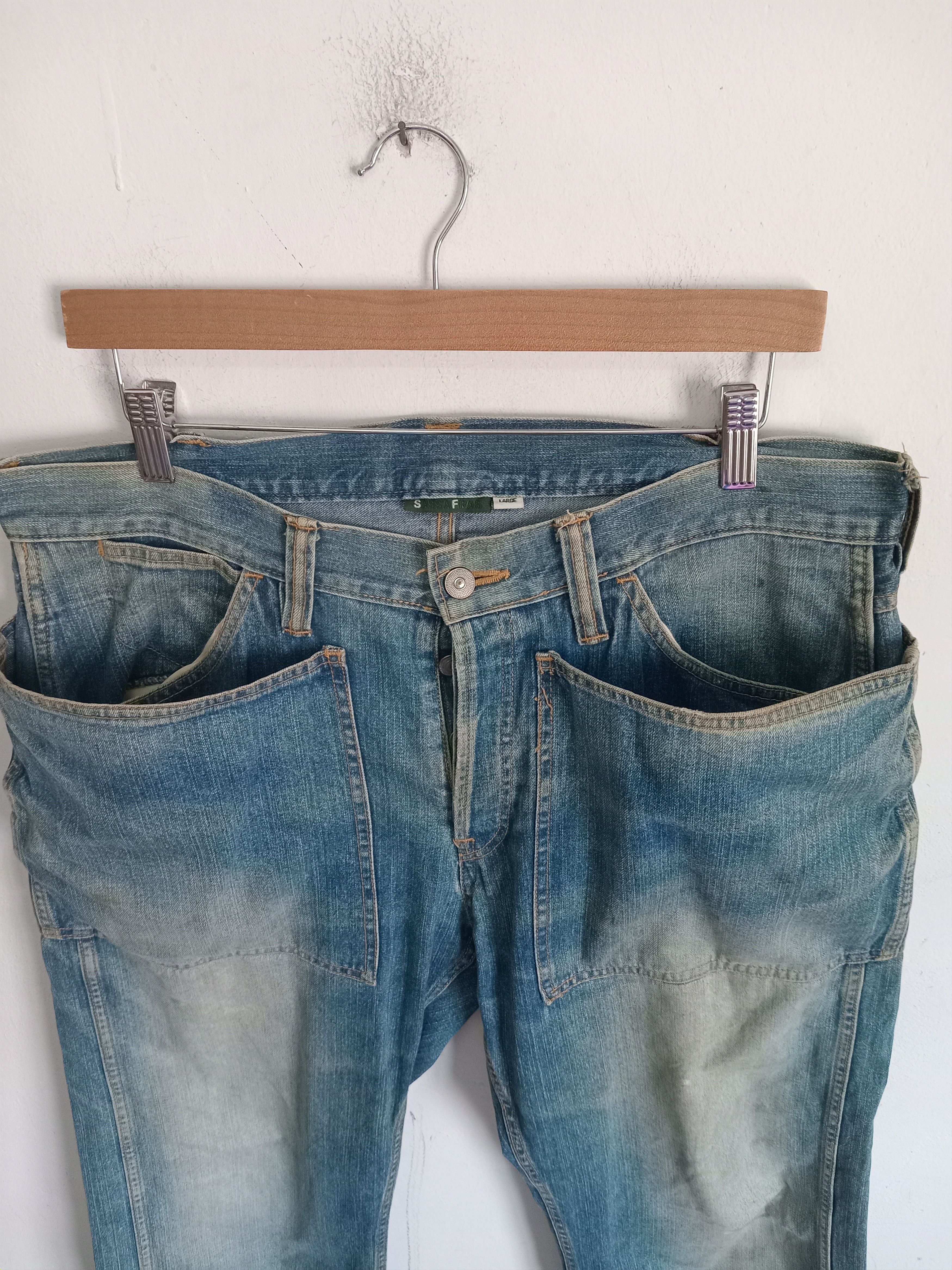 Sassafras Sassafras For All Gardener Denim Jean Size US 37 - 2 Thumbnail