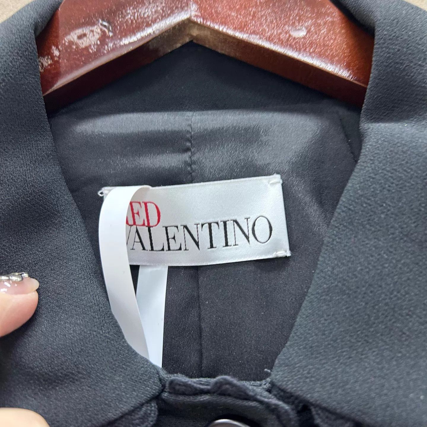 Valentino Valentino Black Chanel-style Wool Blazer 38 Mint Size XS / US 0-2 / IT 36-38 - 3 Thumbnail