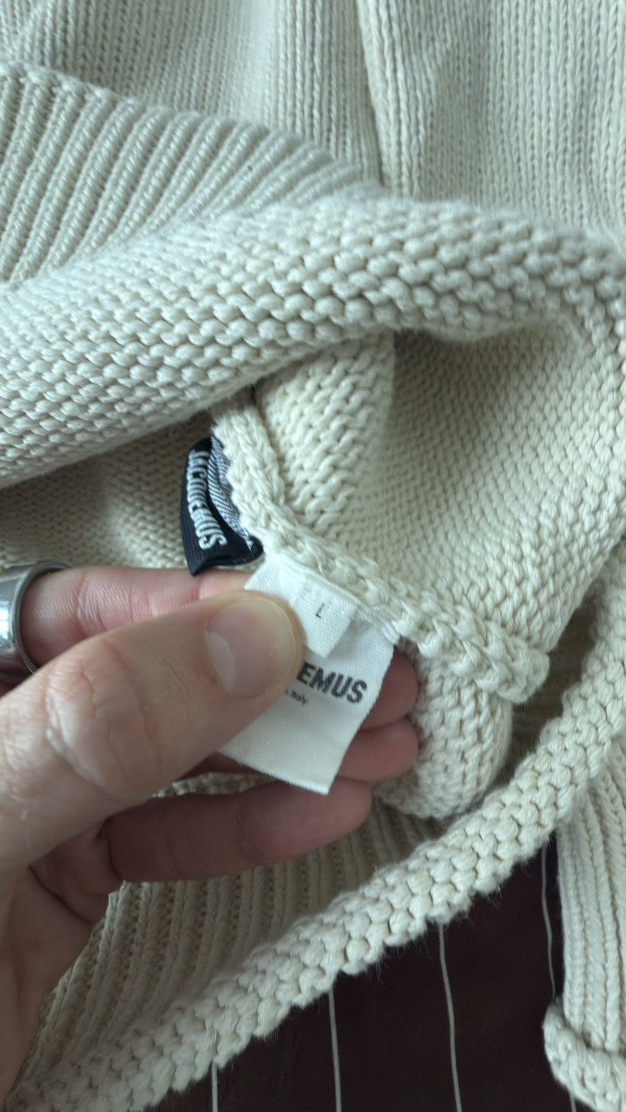 Jacquemus Jacquemus “La Maille Capuche” Knitted Hoodie Size US L / EU 52-54 / 3 - 4 Thumbnail