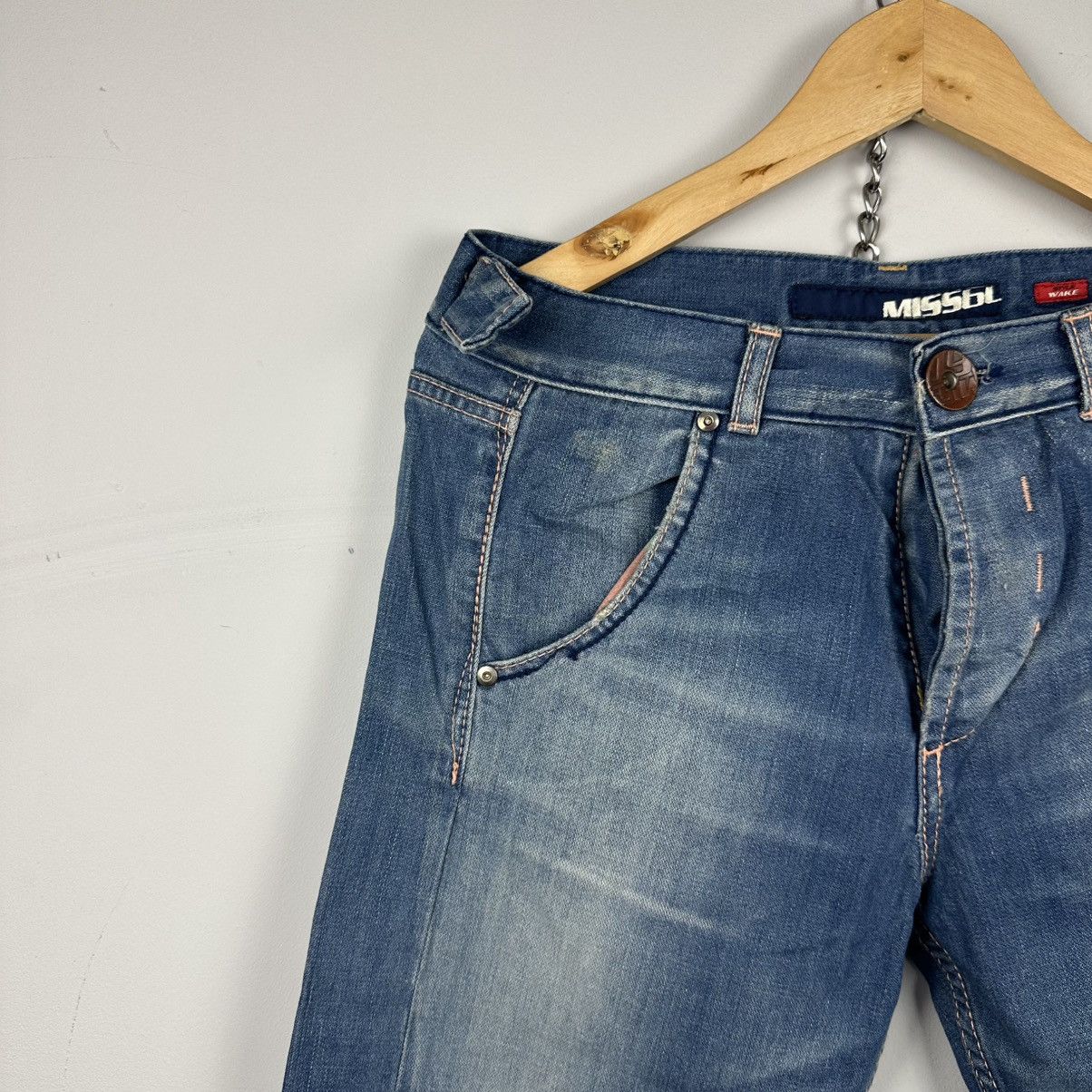 Vintage !NWT! Vintage Rare Miss Sixty Buckle Belt Jeans Size US 28 / EU 44 - 4 Thumbnail
