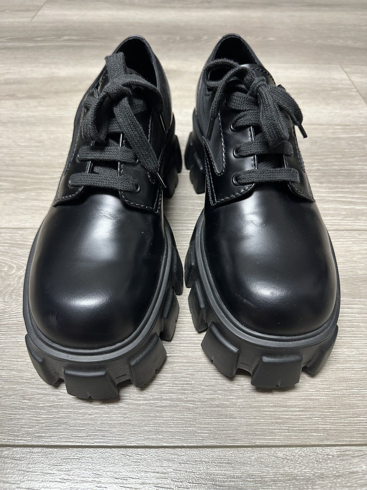 Prada Prada Monolith Derby Size US 10 / EU 43 - 5 Thumbnail