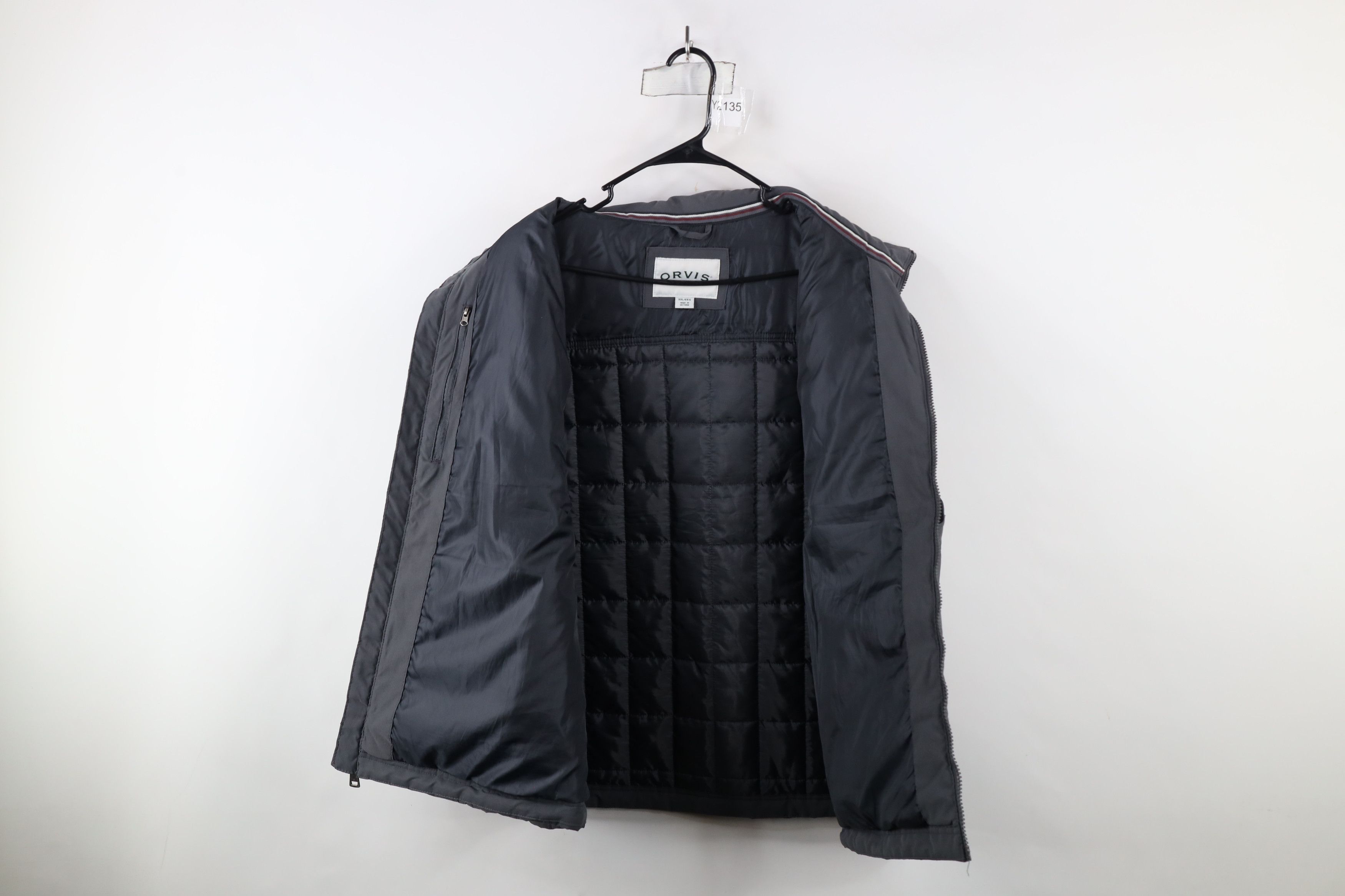 Orvis × Vintage Orvis Out Quilted Full Zip Puffer Vest Jacket Gray Size US XXL / EU 58 / 5 - 9 Thumbnail