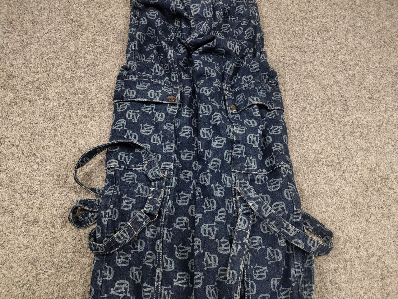 Von Dutch Vintage Von Dutch Y2K Print Cargo Baggy Bomdage Jeans Size US 30 / EU 46 - 5 Thumbnail