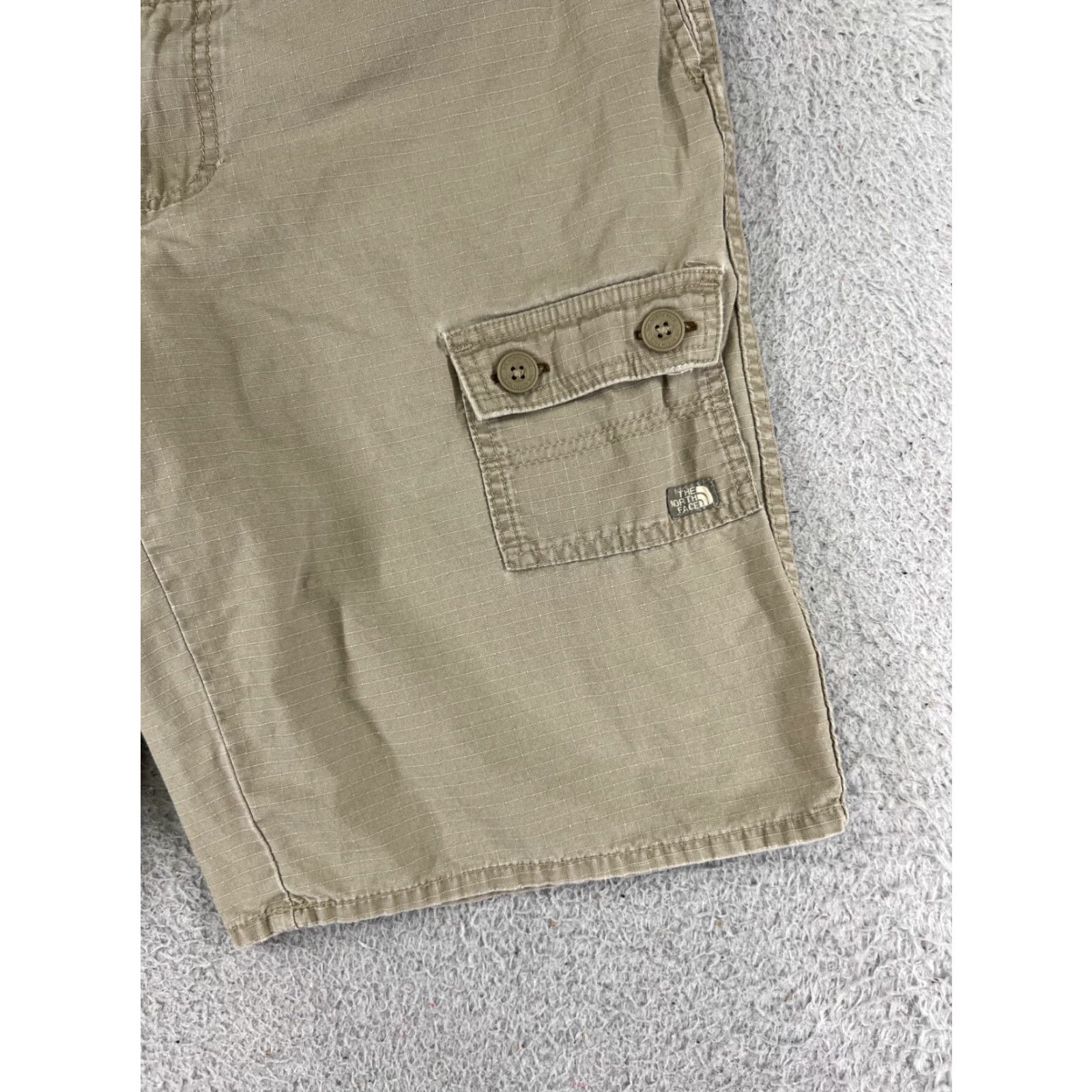The North Face The North Face Cargo Shorts Womens 10 Regular Beige Cotton Hiking Outdoor Size 32" / US 10 / IT 46 - 2 Thumbnail