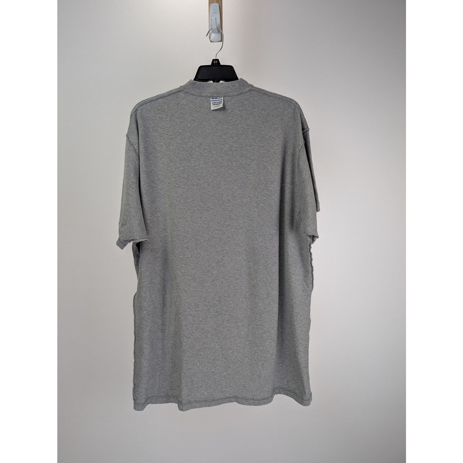 Balenciaga × eBay o1rshd1 Inside Out Oversized T-Shirt in Heather Grey Size US M / EU 48-50 / 2 - 6 Thumbnail