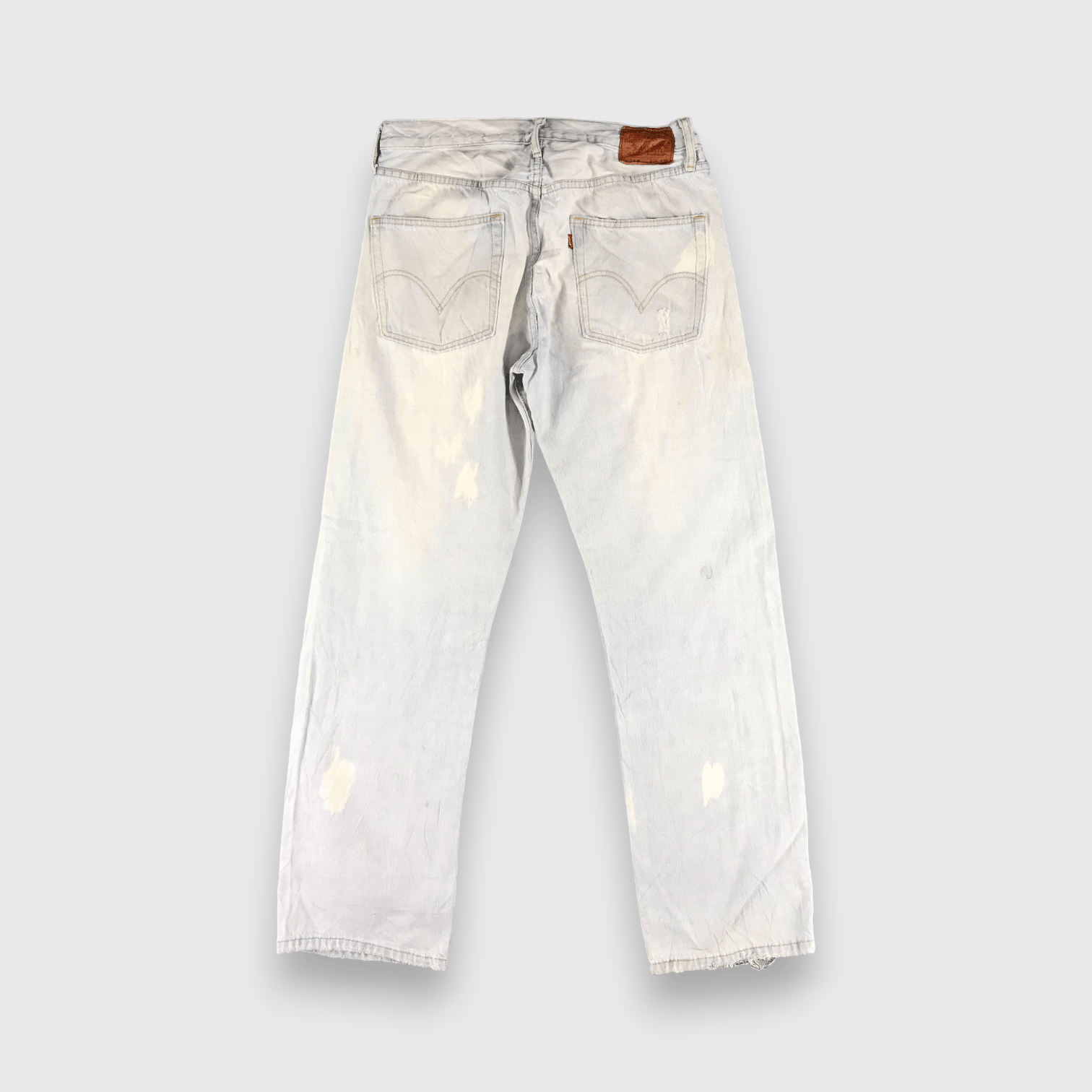 Levi's Vintage Light Wash Levis 501 Jeans-J2658 Size US 33 - 2 Thumbnail