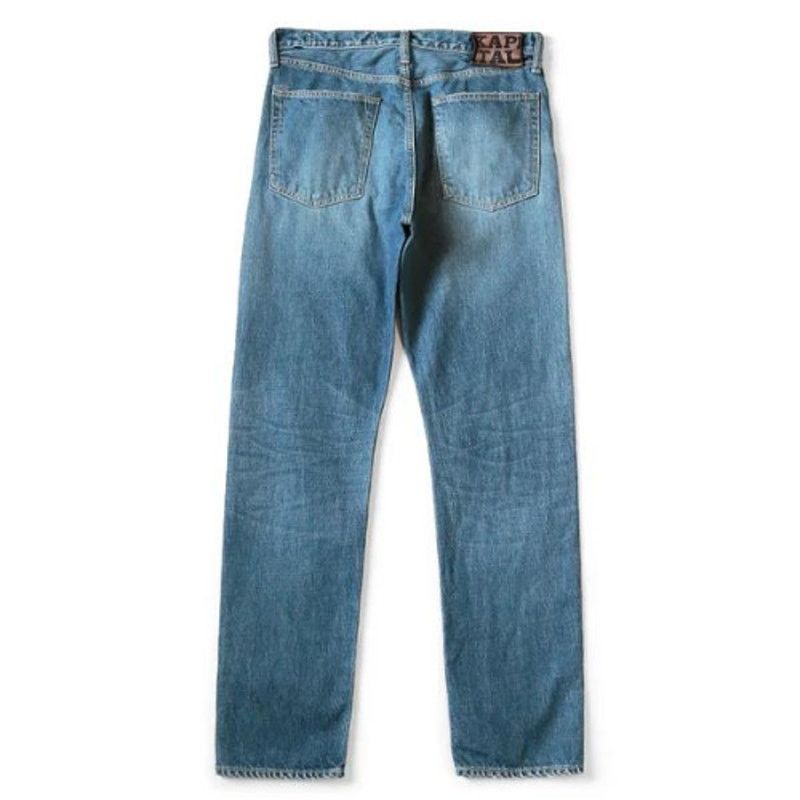 Kapital Kapital 14oz Denim 5P Monkey CISCO Size 32 | Grailed