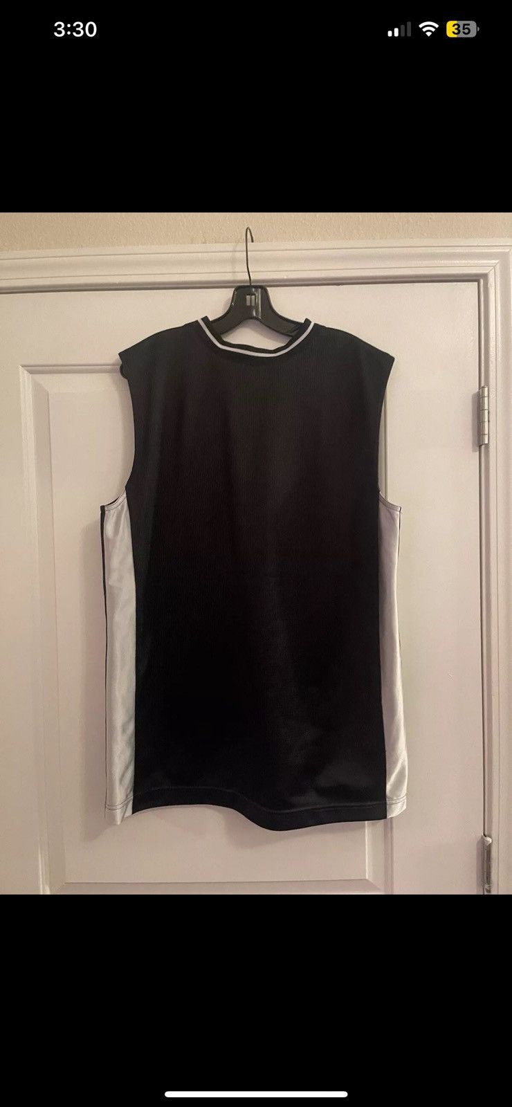 Nike × Vintage Nike Men’s L Sleeveless Basketball Jersey Center Swoosh Size US L / EU 52-54 / 3 - 3 Thumbnail