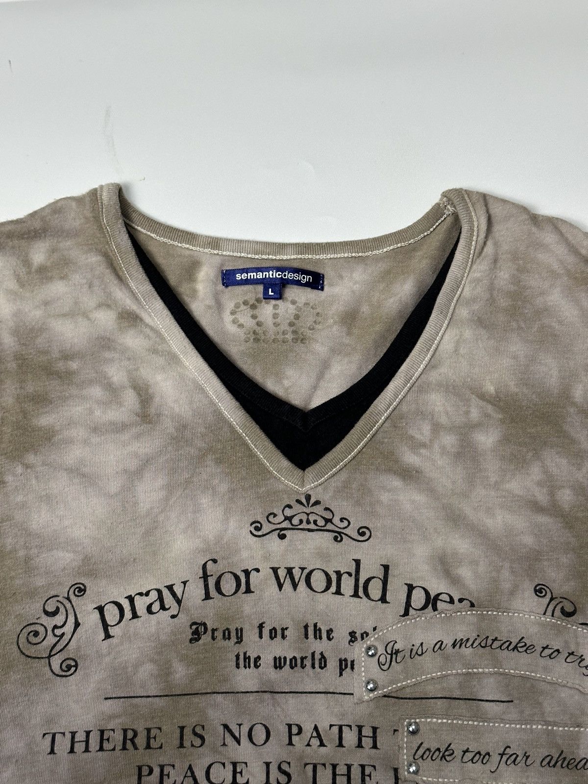 Hysteric Glamour Japanese Poem Studded Semanticdesign Crown Size US M / EU 48-50 / 2 - 5 Thumbnail
