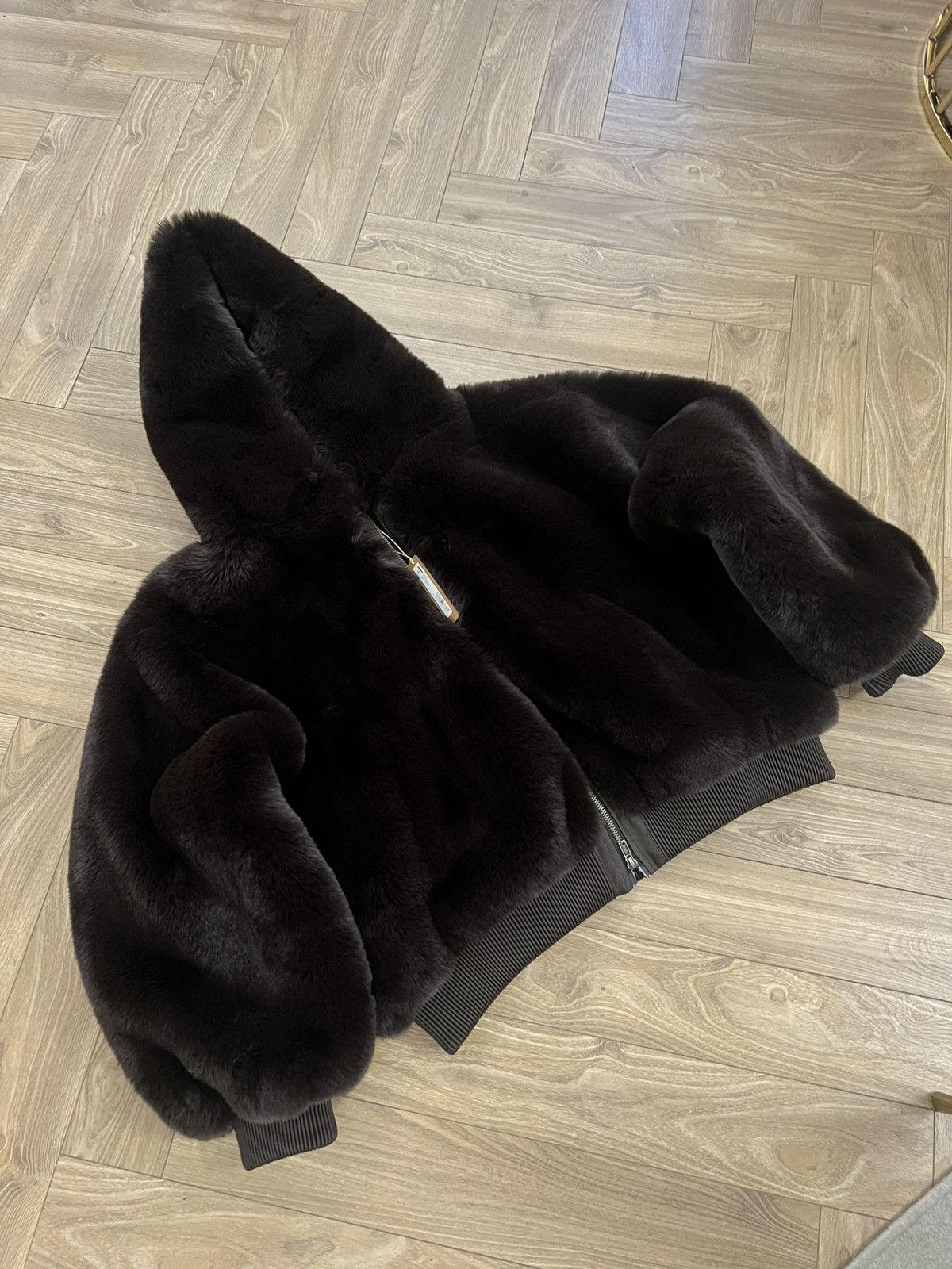 SKIMS BRAND MEW SKIMS FUX FUR ZIP UP JACKET SIZE XL Size XL / US 12-14 / IT 48-50 - 8 Thumbnail
