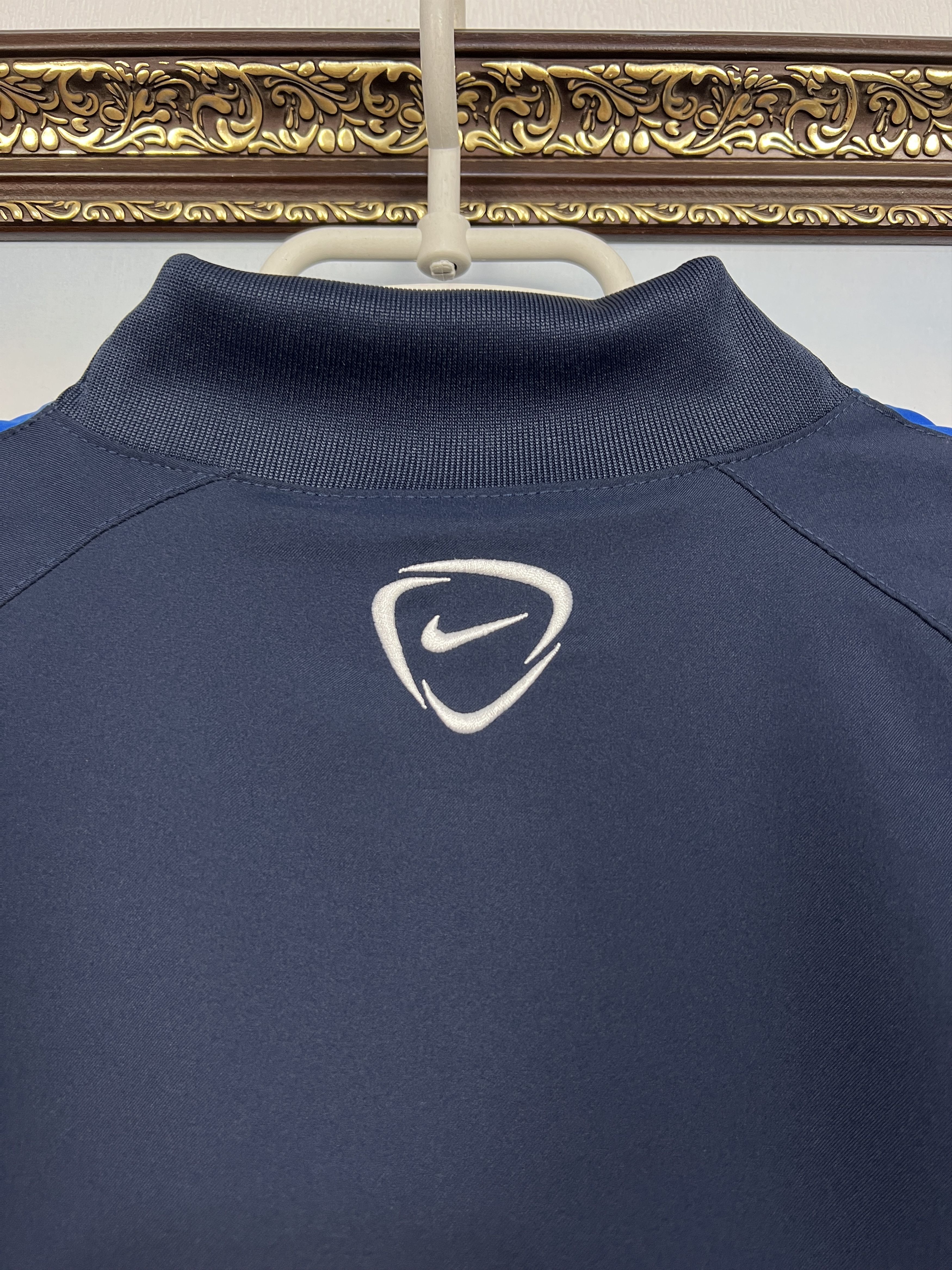 Nike Vintage Nike Wolfsburg Football Jacket Soccer Blue Track Size US M / EU 48-50 / 2 - 15 Thumbnail