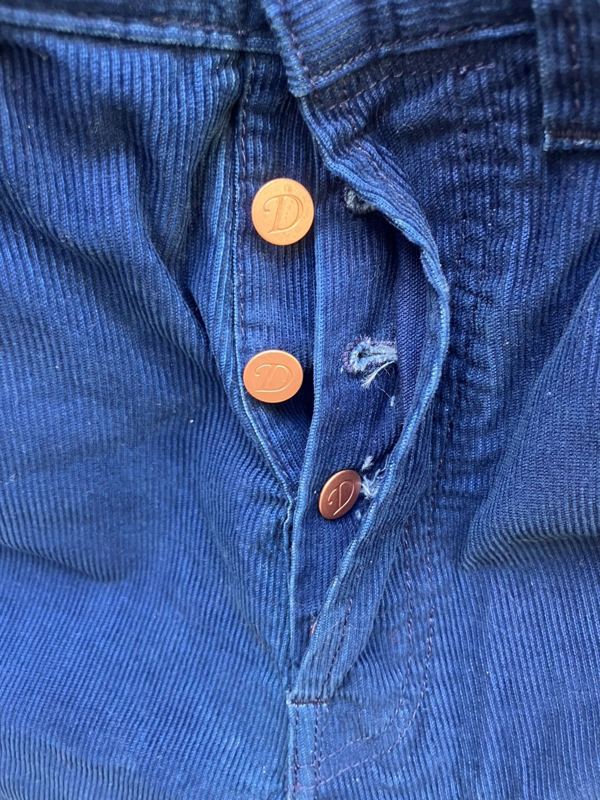 Drake's New Drake's indigo corduroy pants 28/44 Size US 28 / EU 44 - 7 Thumbnail