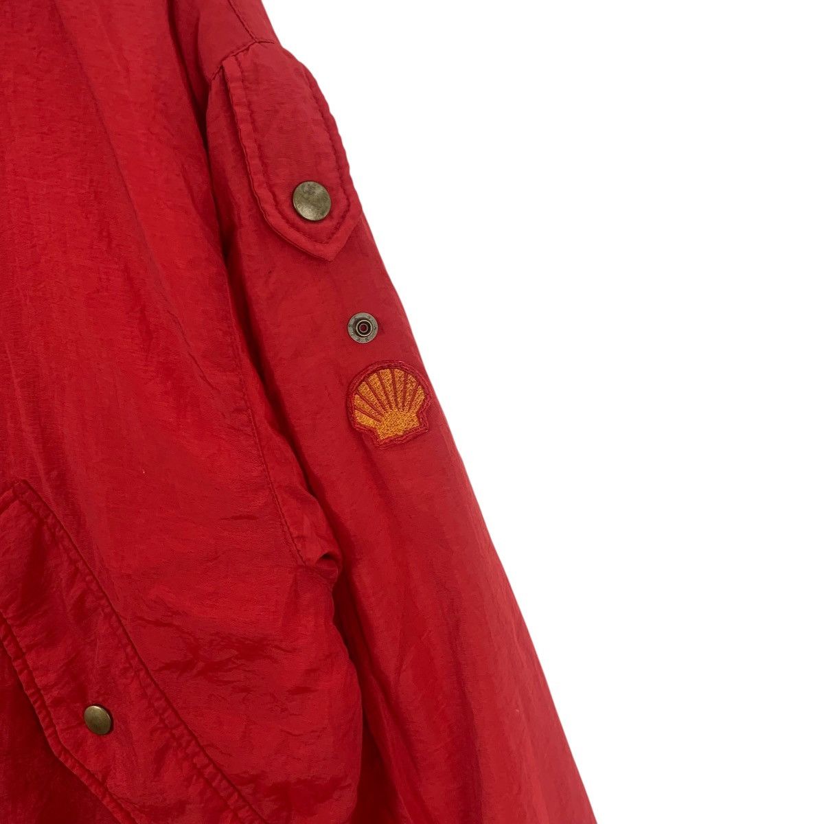 Vintage Vintage SHELL FORMULA X 1 Racing Team Driver Jacket Bomber Size US XL / EU 56 / 4 - 8 Thumbnail