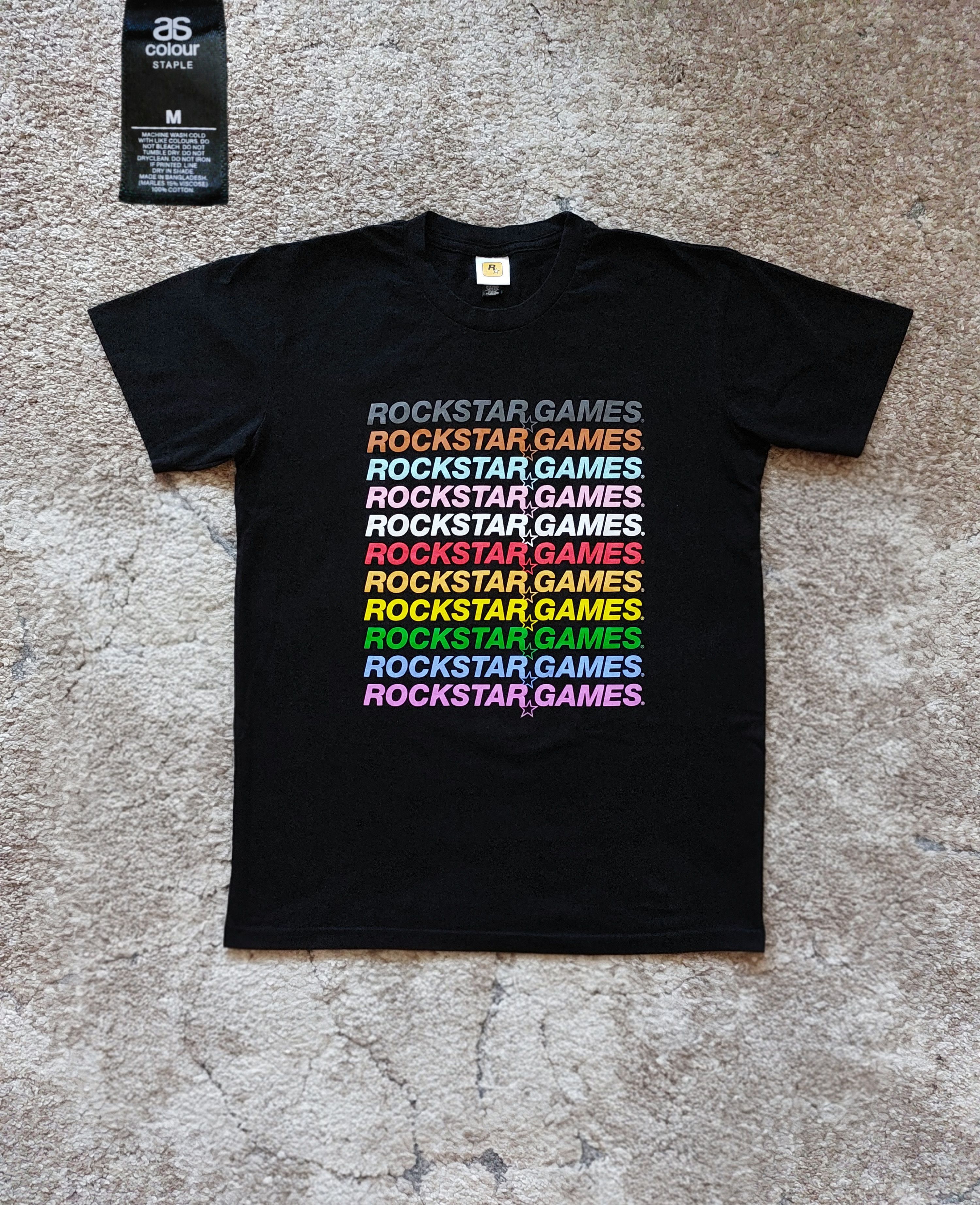 Rockstar Games Official Rockstar Games Pride T-shirt size M Size US M / EU 48-50 / 2 - 1 Thumbnail