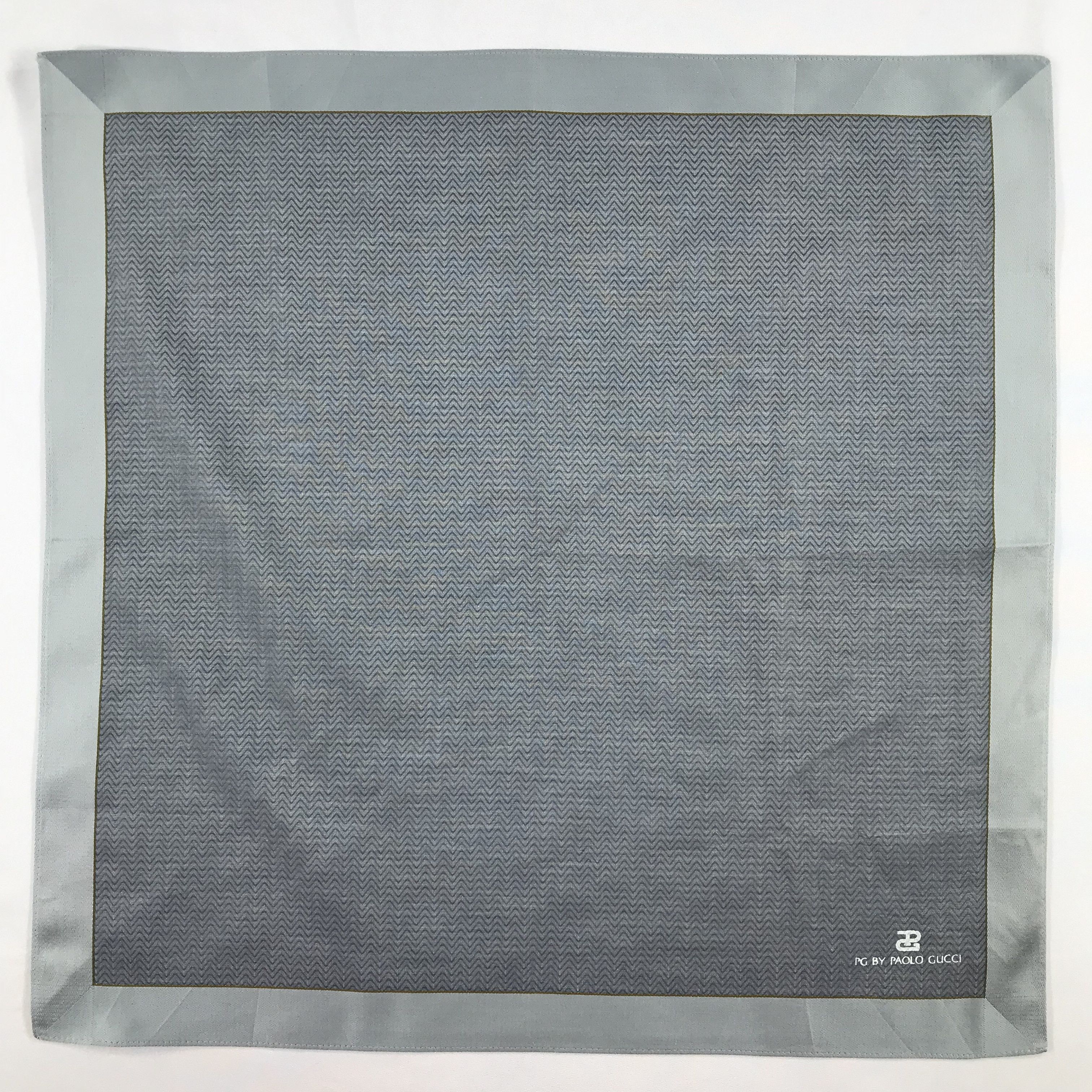 Paolo Gucci × Vintage Paolo Gucci Bandana / Handkerchief / Neckerchief - S2193 Size ONE SIZE - 1 Thumbnail