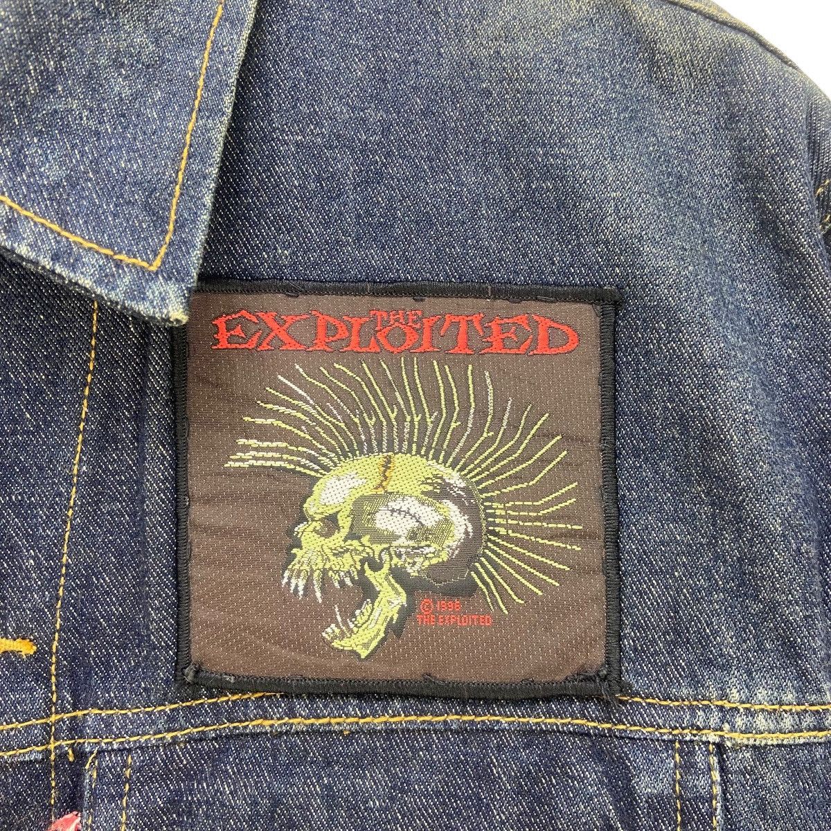 Japanese Brand Japanese Brand Vache Custom The Exploited Trucker Jacket Size US S / EU 44-46 / 1 - 7 Thumbnail