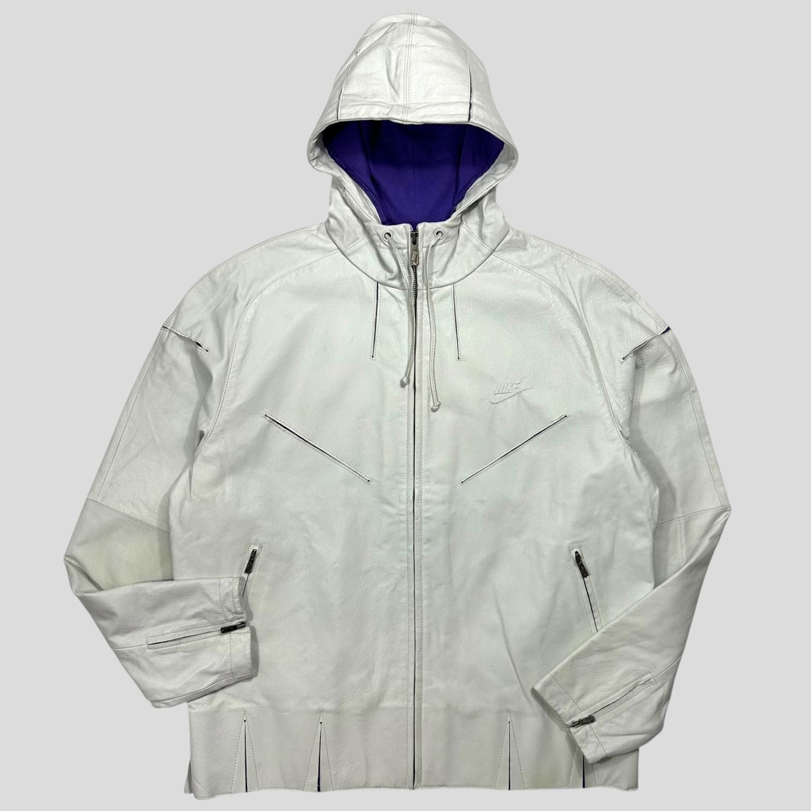 Nike Nike 2007 Tony Spackman Articulated Slice Leather Jacket - L Size US L / EU 52-54 / 3 - 2 Thumbnail