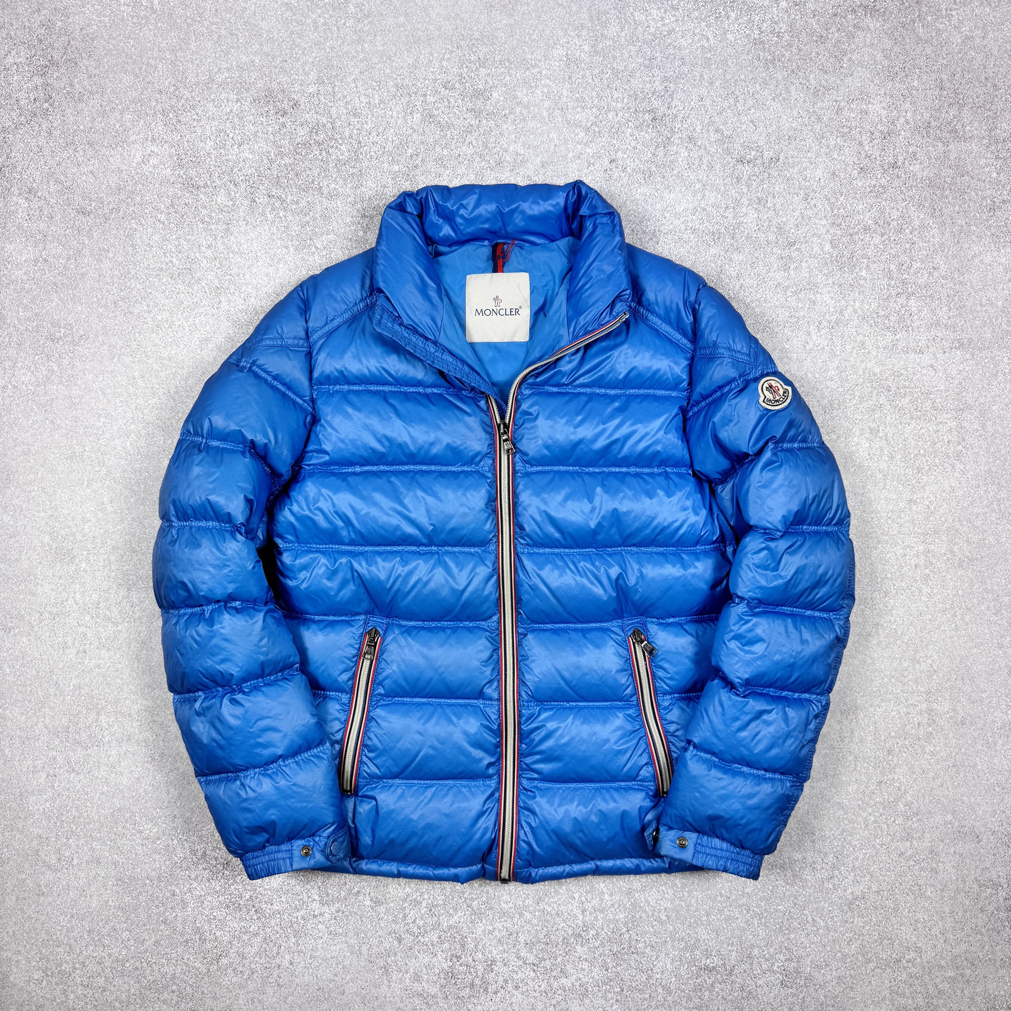 Moncler Original Moncler Gaston Blue Puffer Nylon Jacket Size 14Y Size US S / EU 44-46 / 1 - 1 Thumbnail