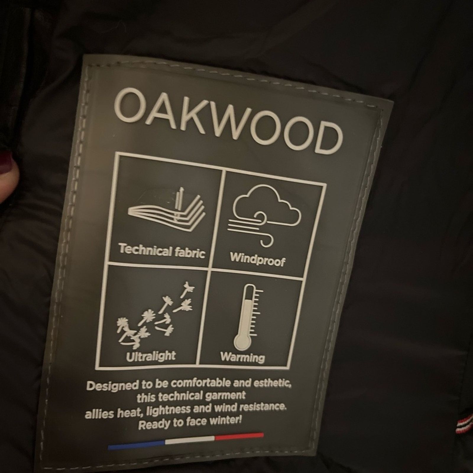 OAK OAKWOOD-Black Jelly Leather Jacket-Sz M -lambskin/racoon fur Size M / US 6-8 / IT 42-44 - 7 Thumbnail